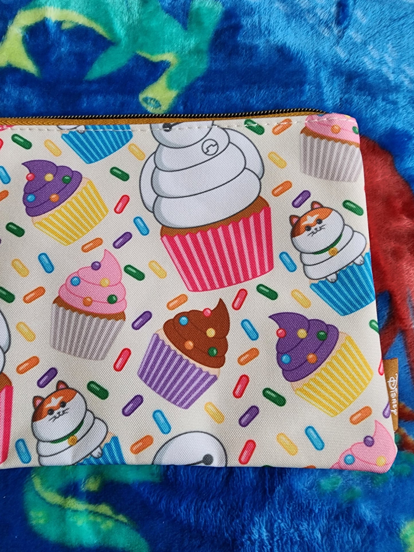 Loungefly Baymax Cupcakes Cosmetic Bag