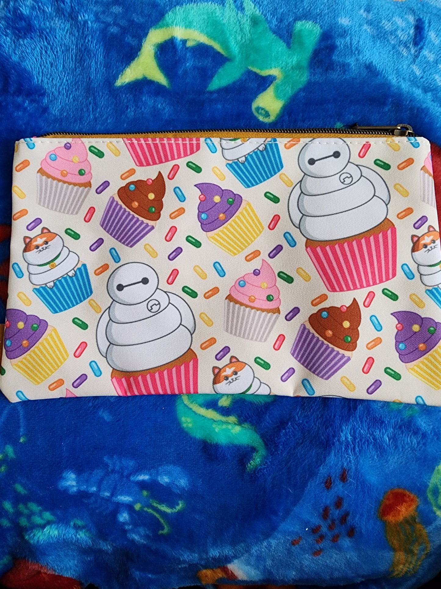 Loungefly Baymax Cupcakes Cosmetic Bag