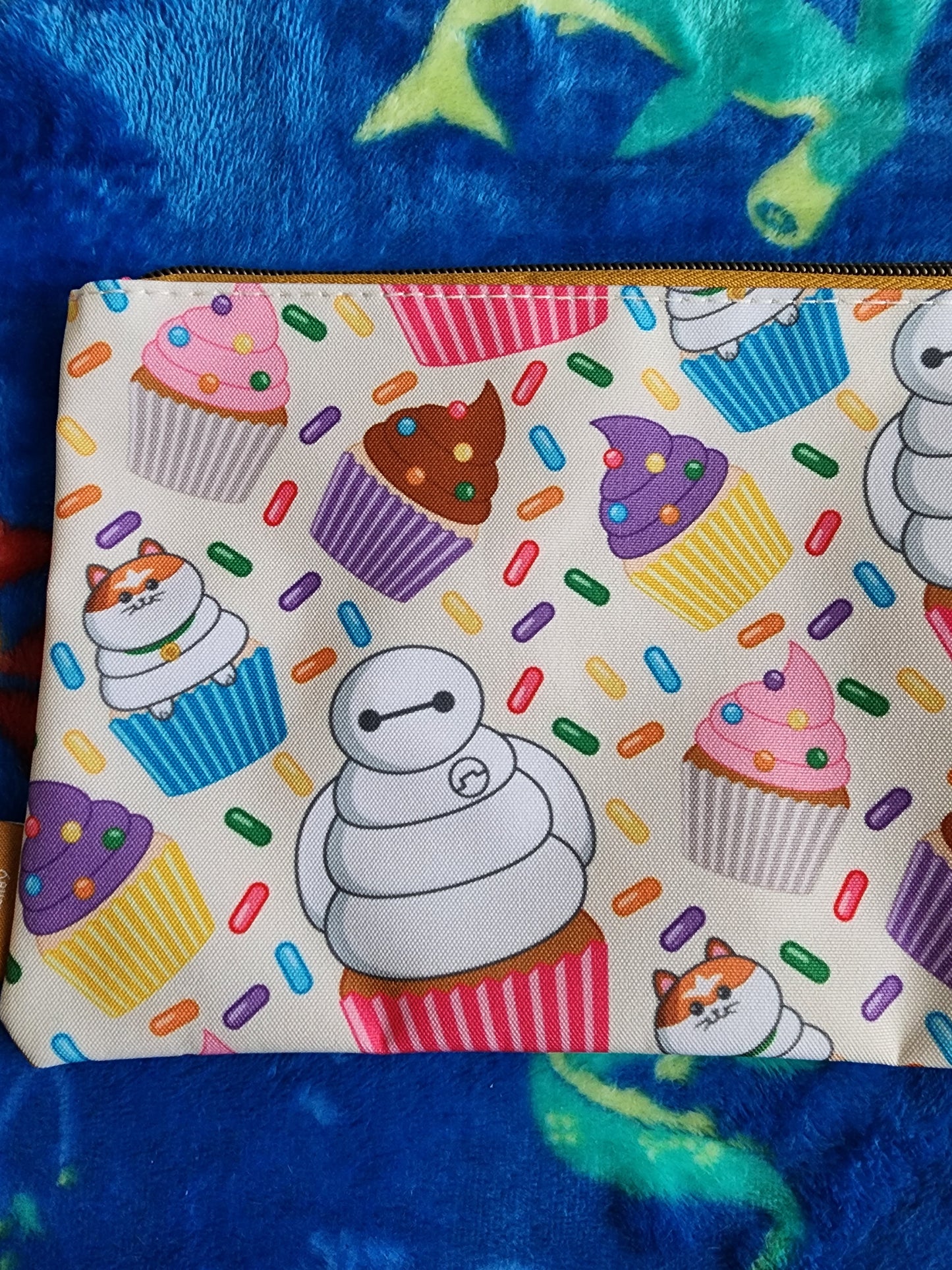 Loungefly Baymax Cupcakes Cosmetic Bag