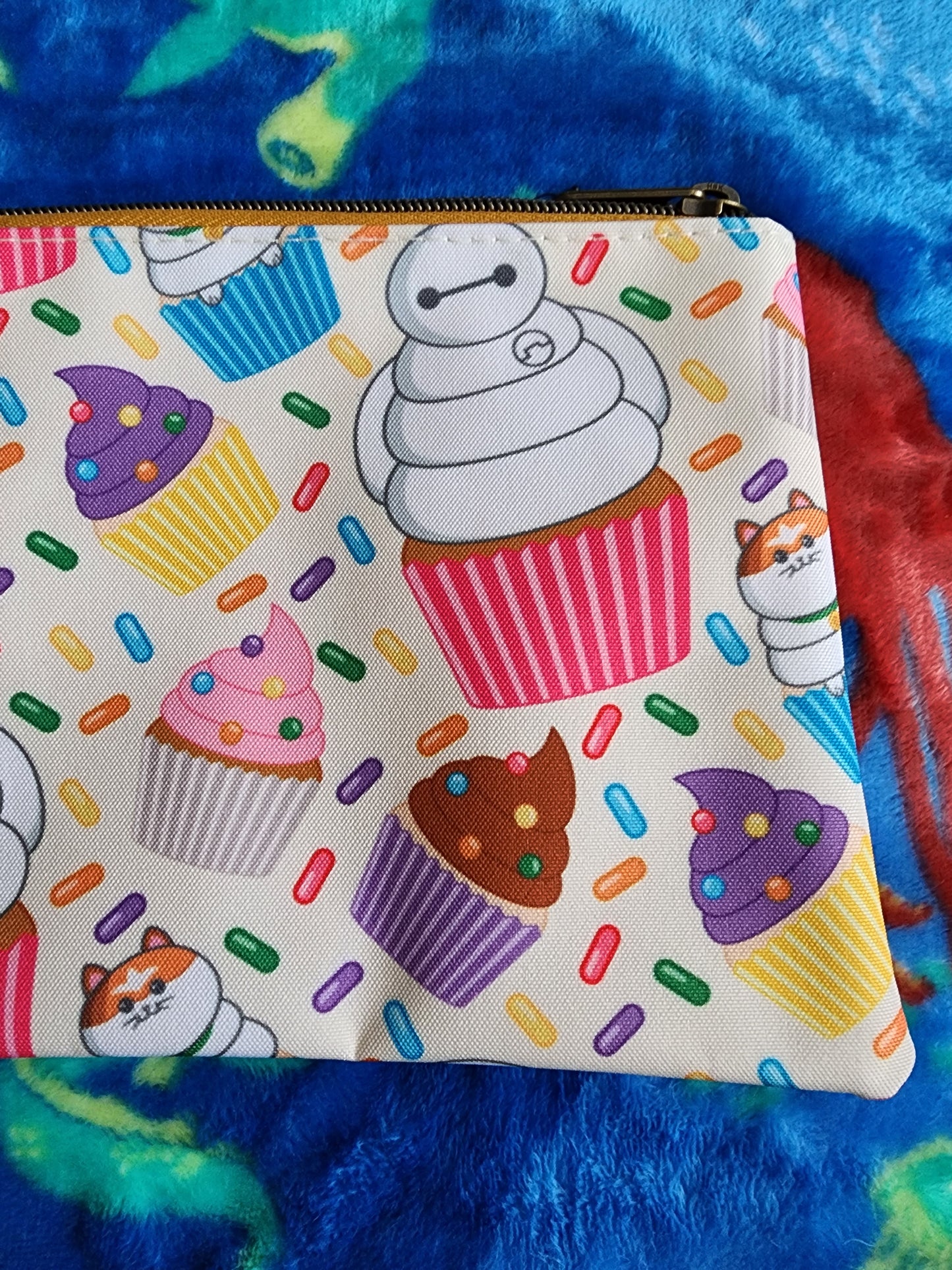 Loungefly Baymax Cupcakes Cosmetic Bag