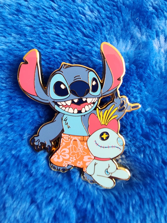 Loungefly Disney Stitch & Scrump Summer Mystery Pins