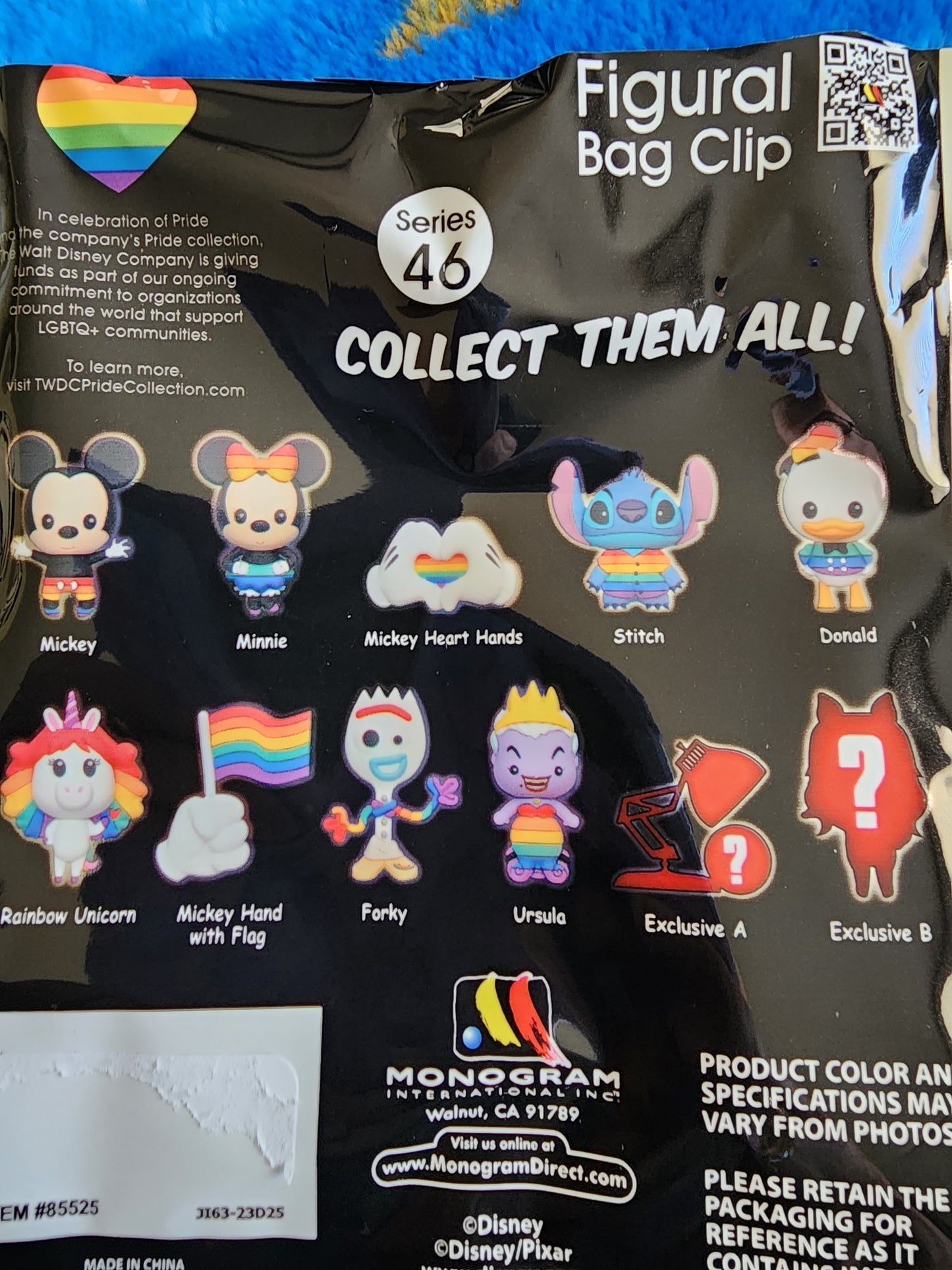 Disney Donald Duck Pride Mystery Bag Clip