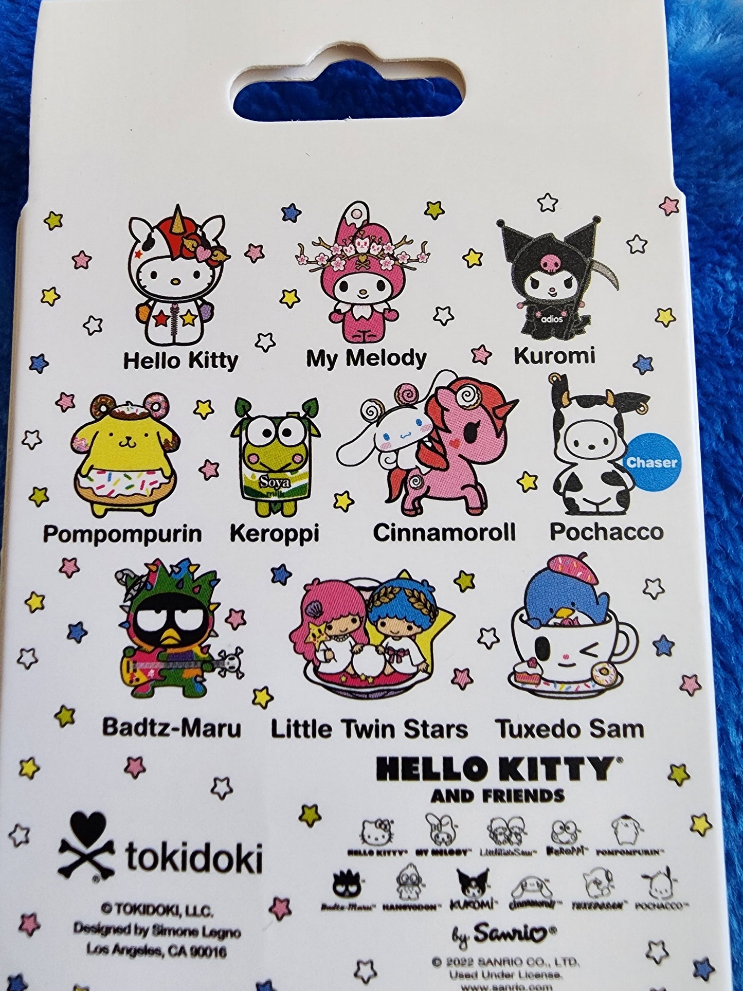 Tokidoki Hello Kitty and Friends Mystery Pins