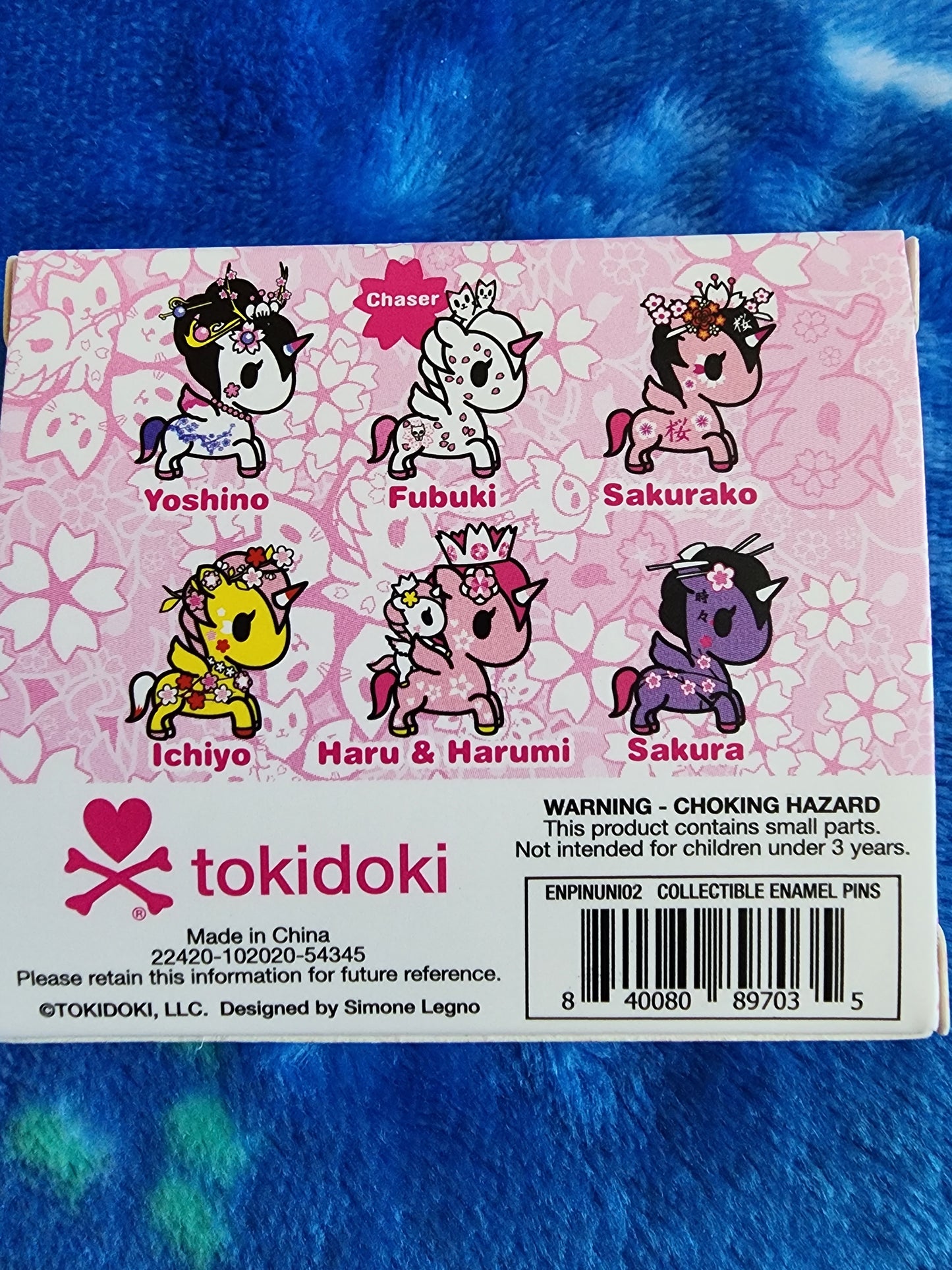 Tokidoki Unicorno Cherry Blossom Mystery Figures