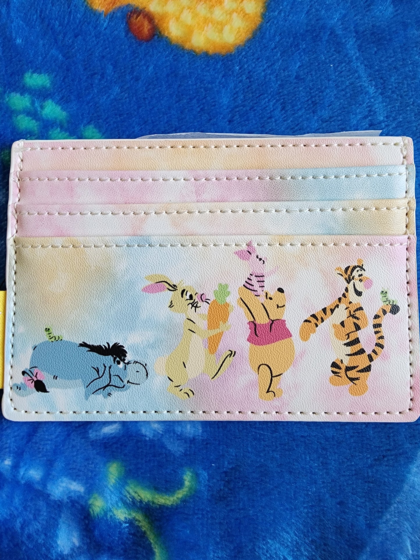 Loungefly Disney Winnie the Pooh Tie Dyed Card Holder