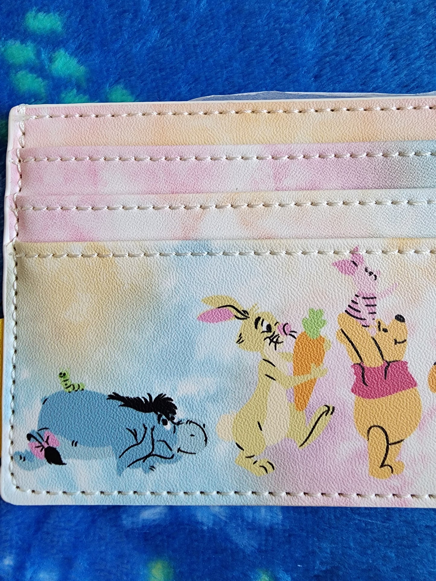 Loungefly Disney Winnie the Pooh Tie Dyed Card Holder