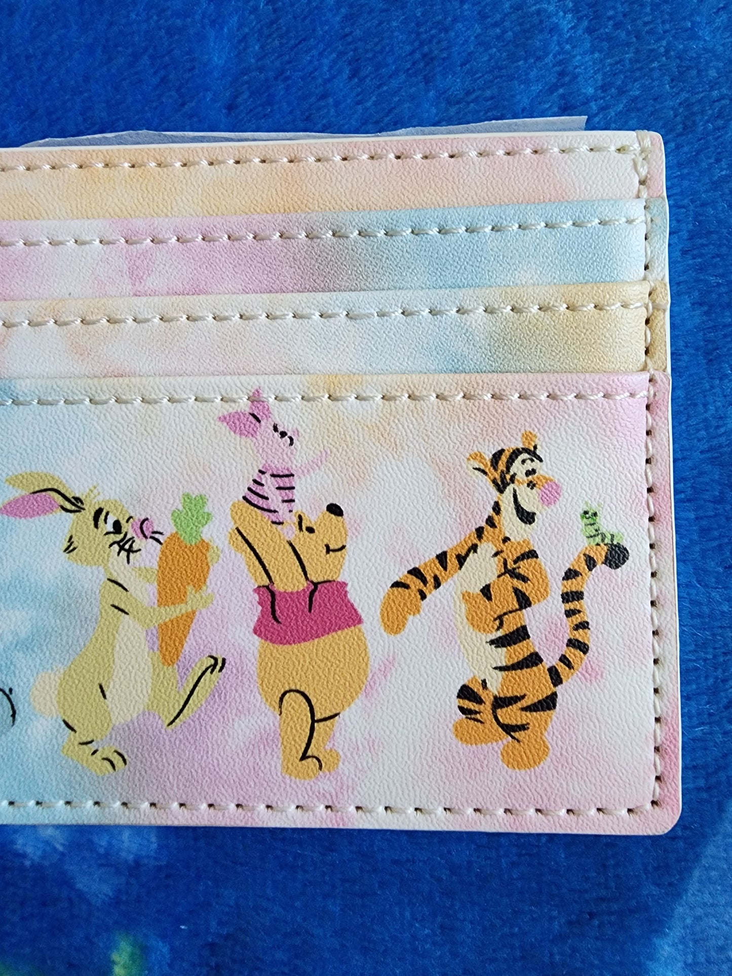 Loungefly Disney Winnie the Pooh Tie Dyed Card Holder