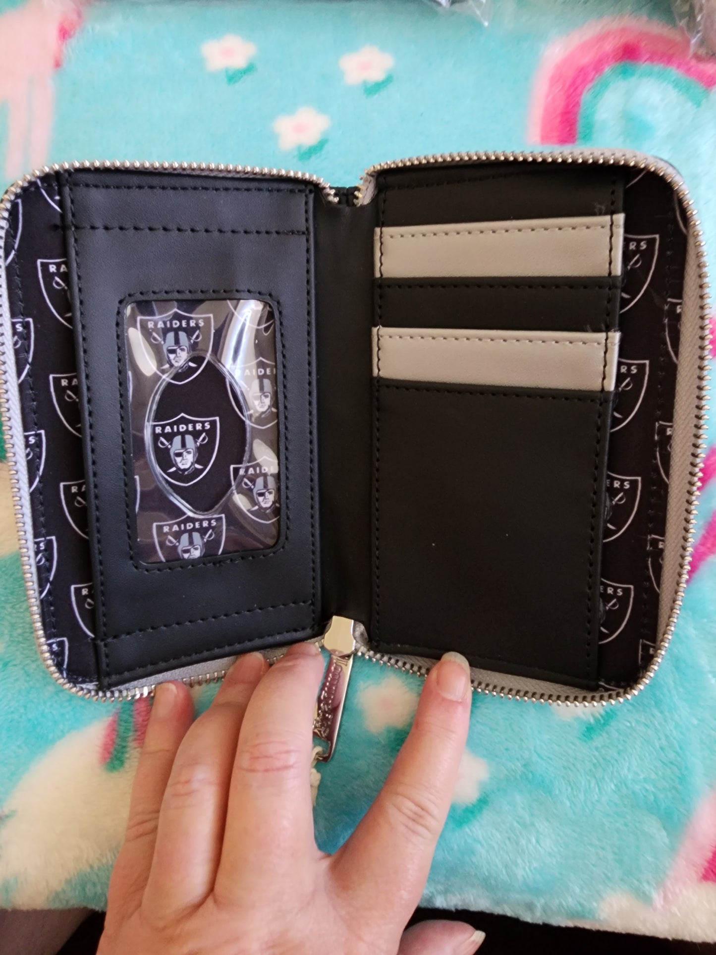 Loungefly NFL Raiders Wallet