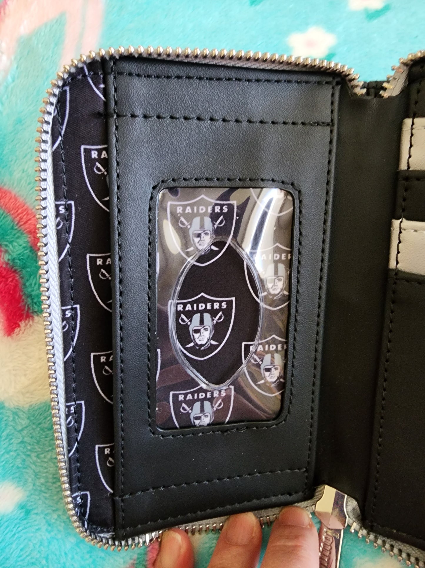 Loungefly NFL Raiders Wallet