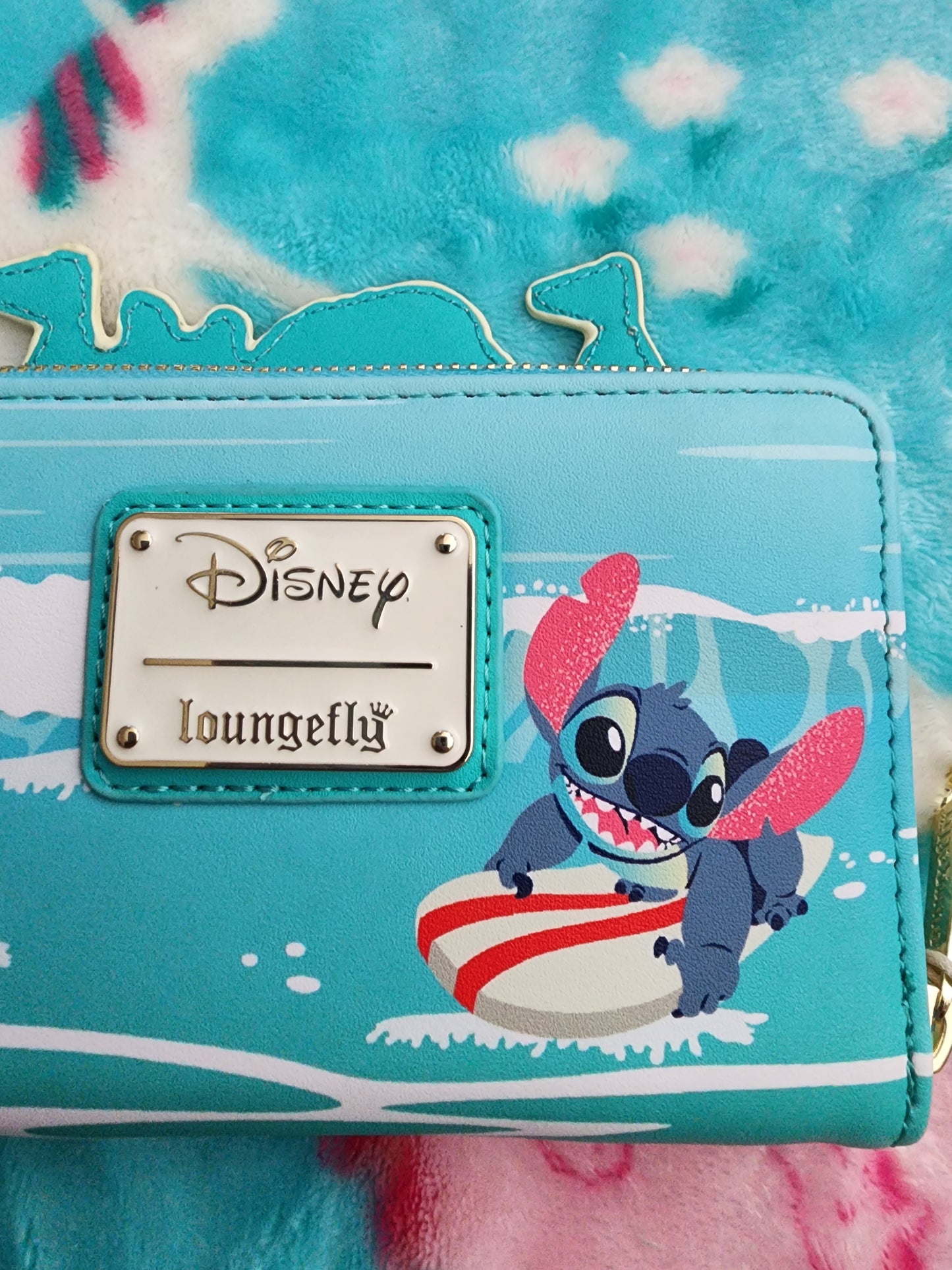 Loungefly Disney Stitch and Scrump Sand Castle Wallet