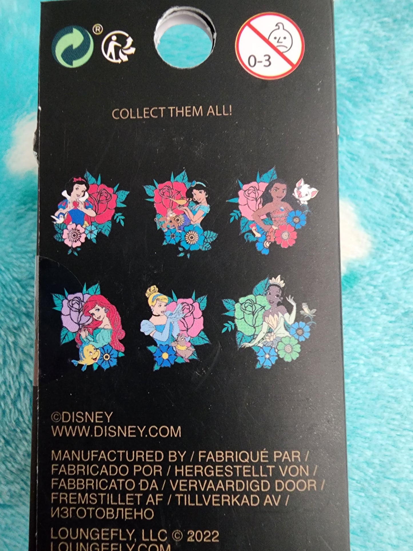 Loungefly Disney Princess Floral Mystery Pin Box