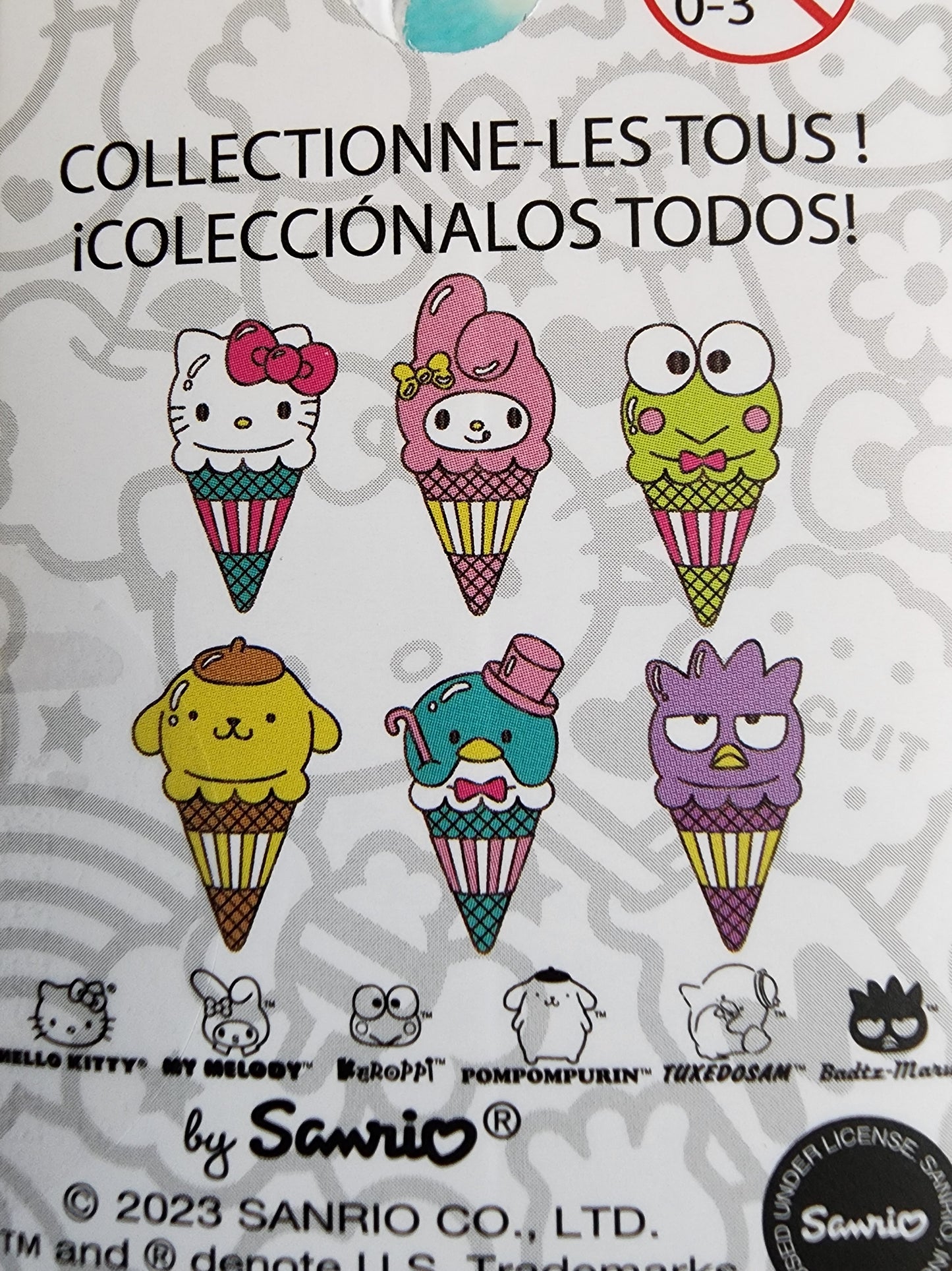 Loungefly Hello Kitty and Friends Ice Cream Cone Mystery Pin