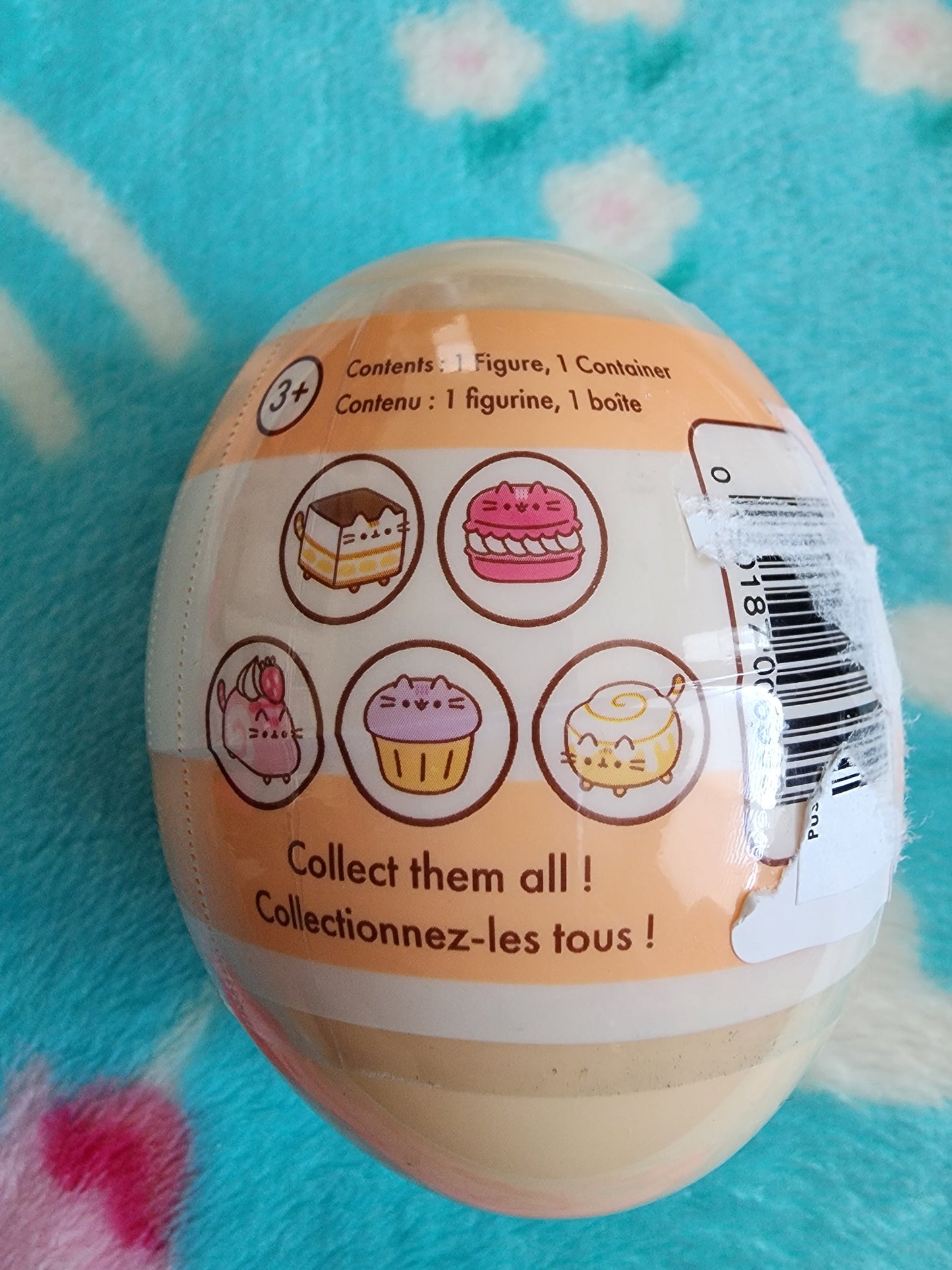 Pusheen Cat Mystery Egg Stress Figure
