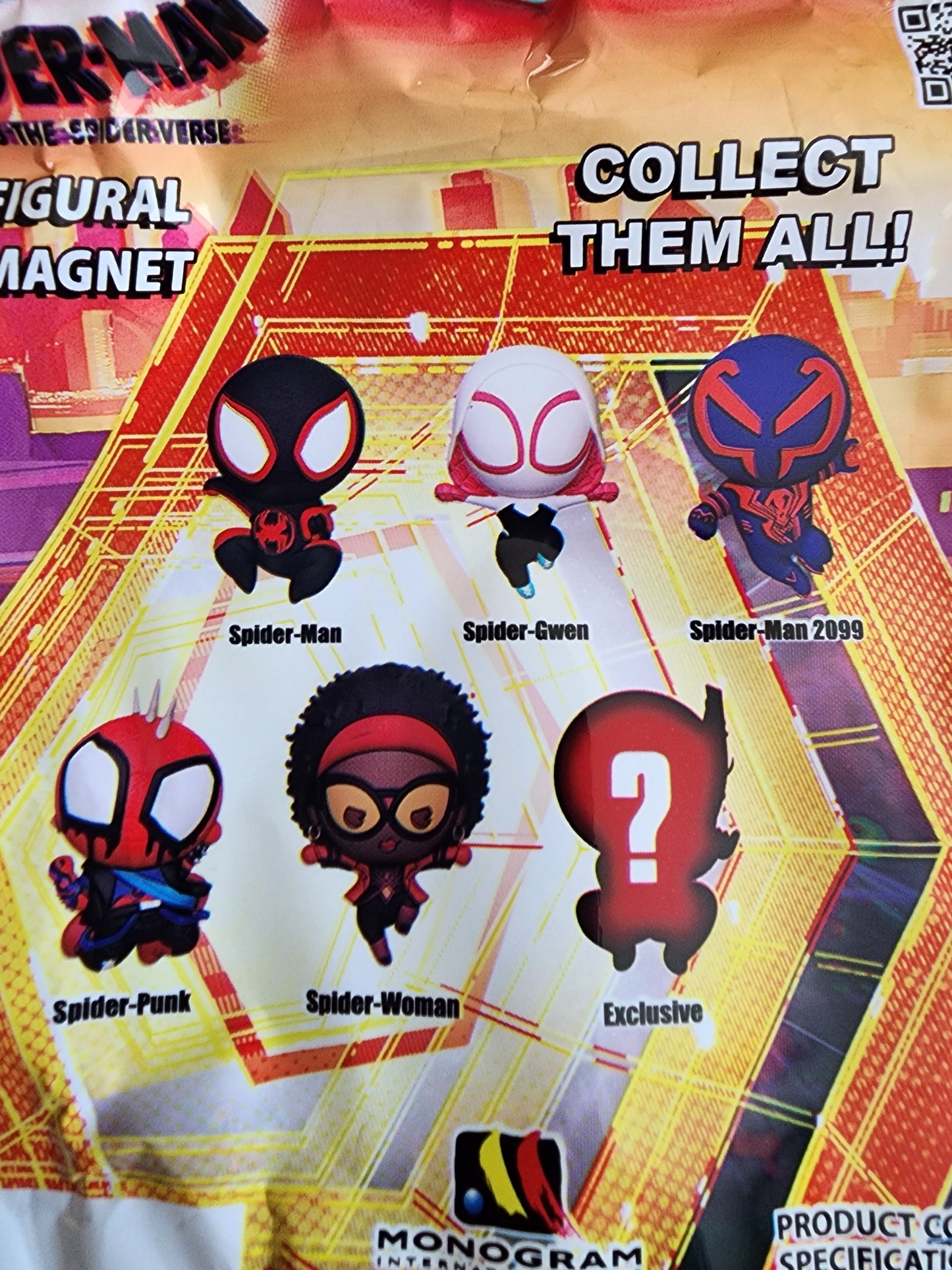 Spiderman and Friends 3D Mystery Magnet bags