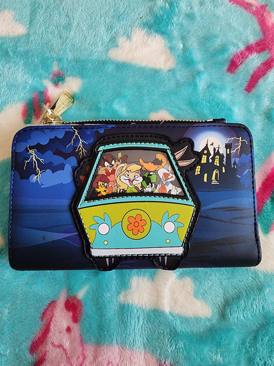 Loungefly Bugs Bunny and Friends as Scooby-Doo and the Gang Wallet