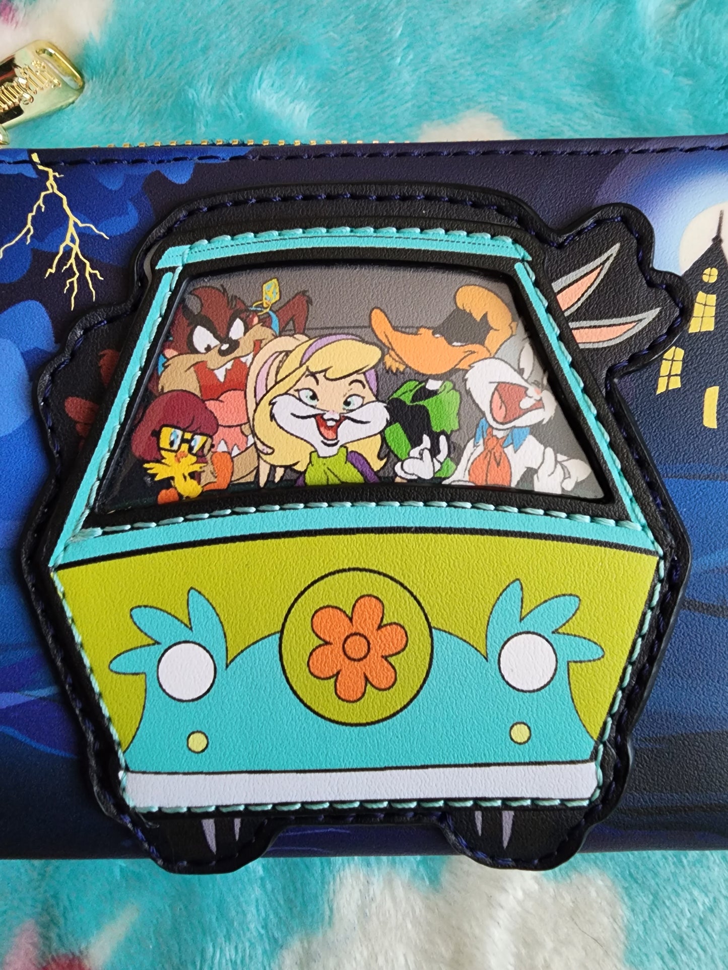 Loungefly Bugs Bunny and Friends as Scooby-Doo and the Gang Wallet