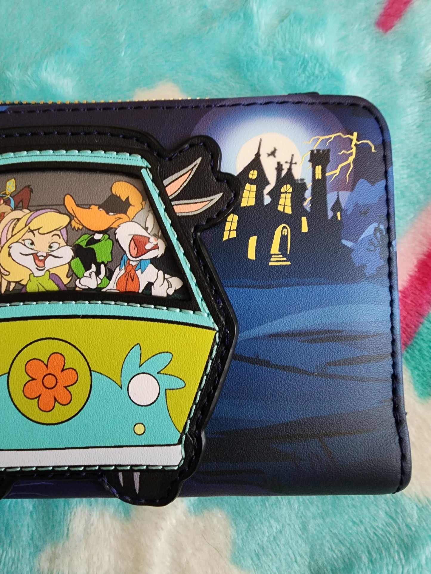 Loungefly Bugs Bunny and Friends as Scooby-Doo and the Gang Wallet