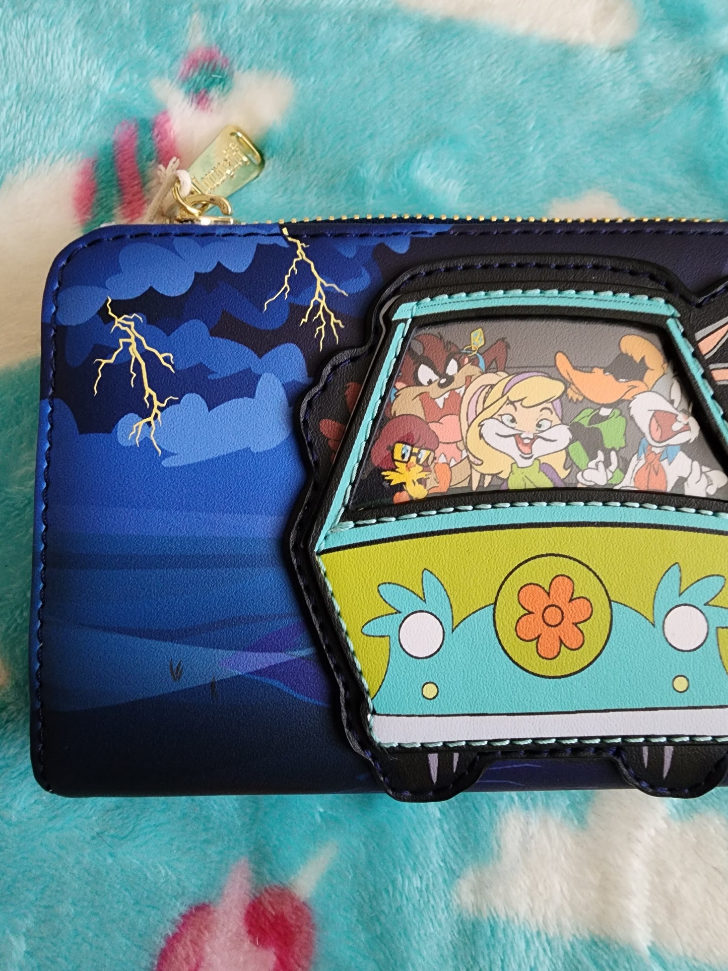 Loungefly Bugs Bunny and Friends as Scooby-Doo and the Gang Wallet