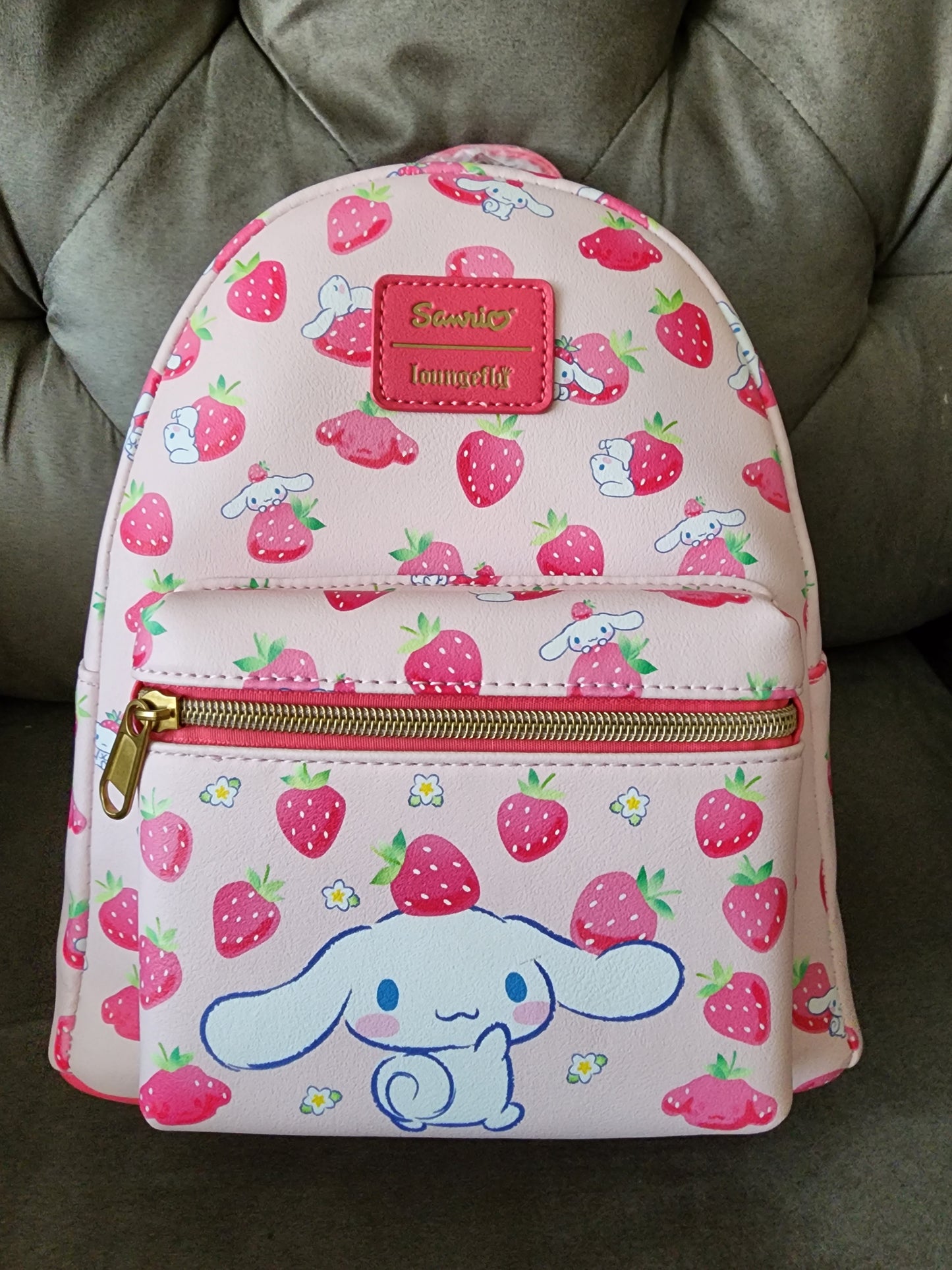 Loungefly Hello Kitty Cinnamoroll Strawberry Backpack