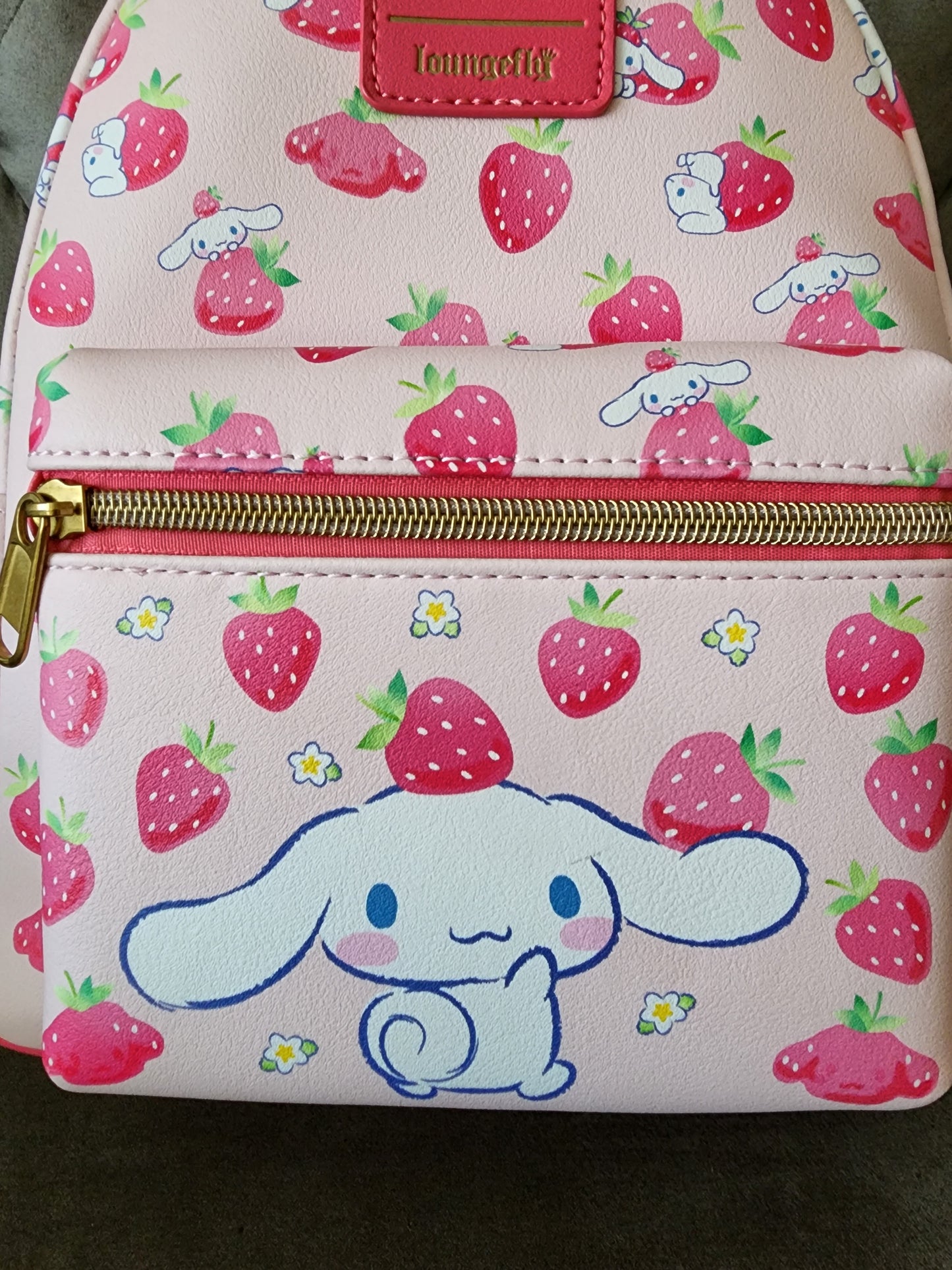 Loungefly Hello Kitty Cinnamoroll Strawberry Backpack