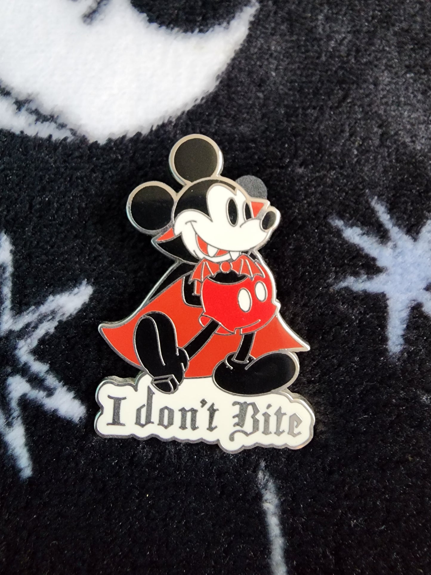 Official Disneyland Mickey Mouse as a Vampire Pin