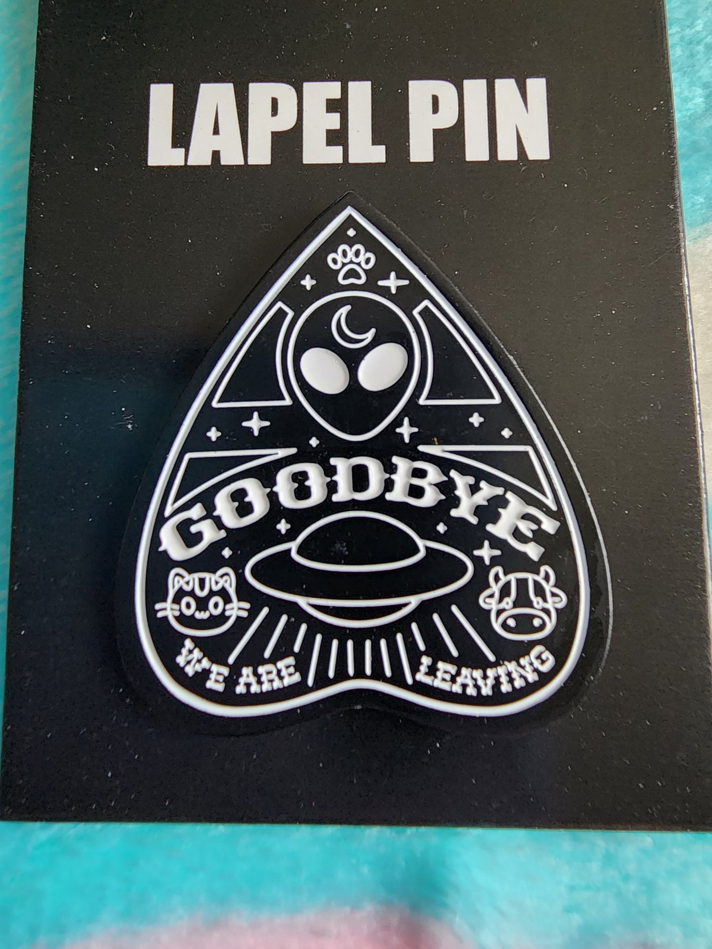 Alien Ouija Pin