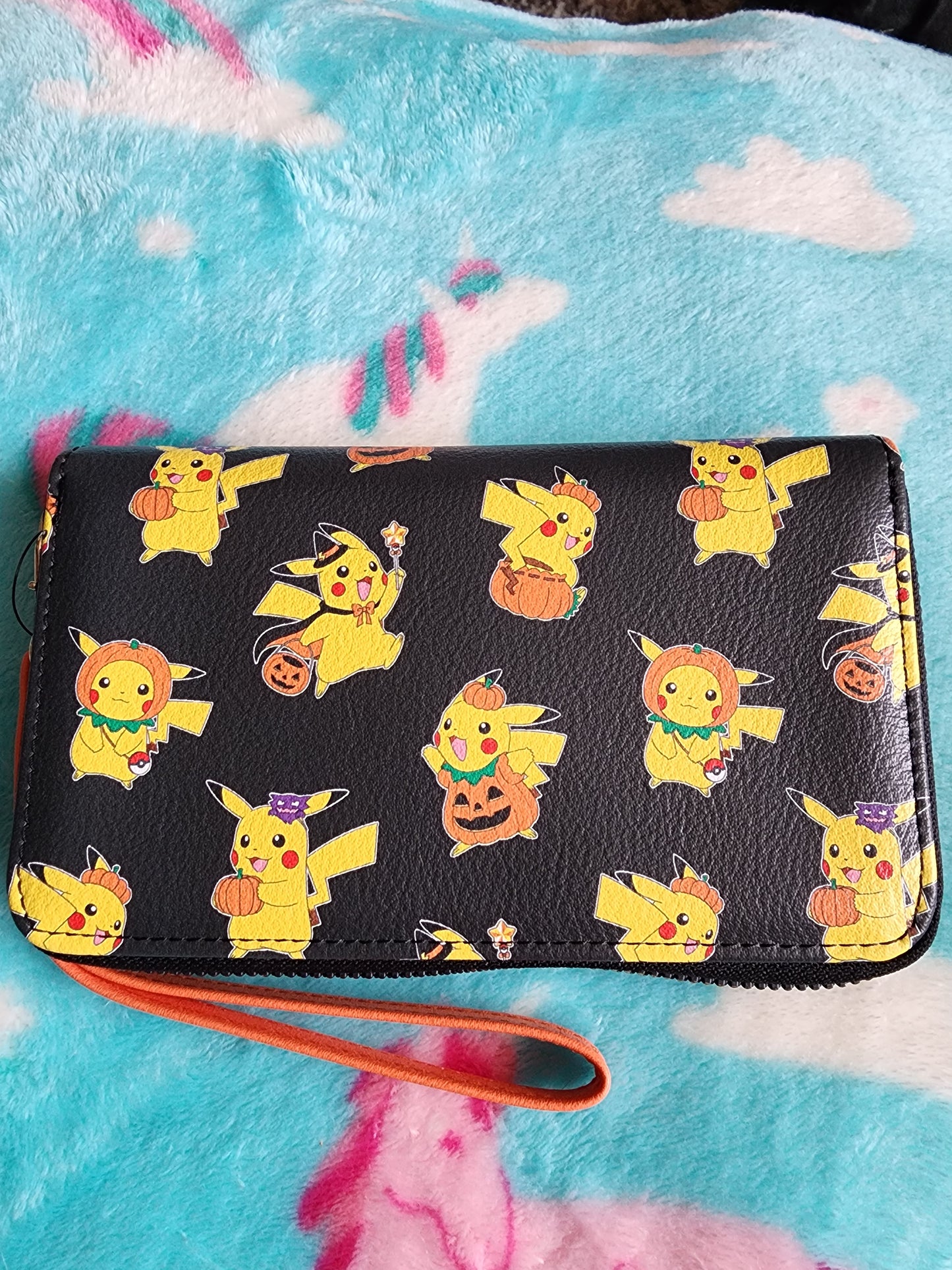 Pokemon Pikachu Halloween Tech Wallet