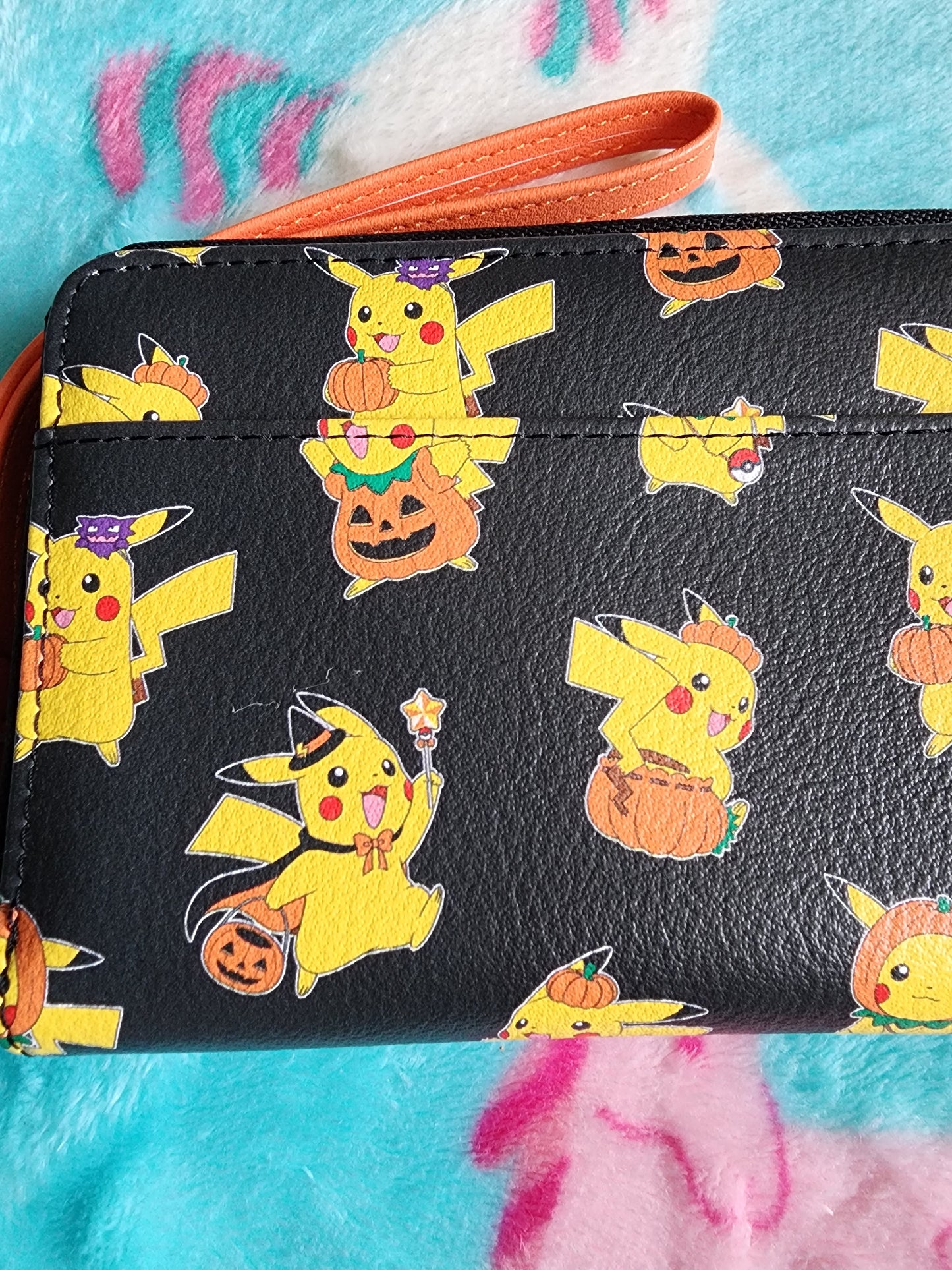 Pokemon Pikachu Halloween Tech Wallet