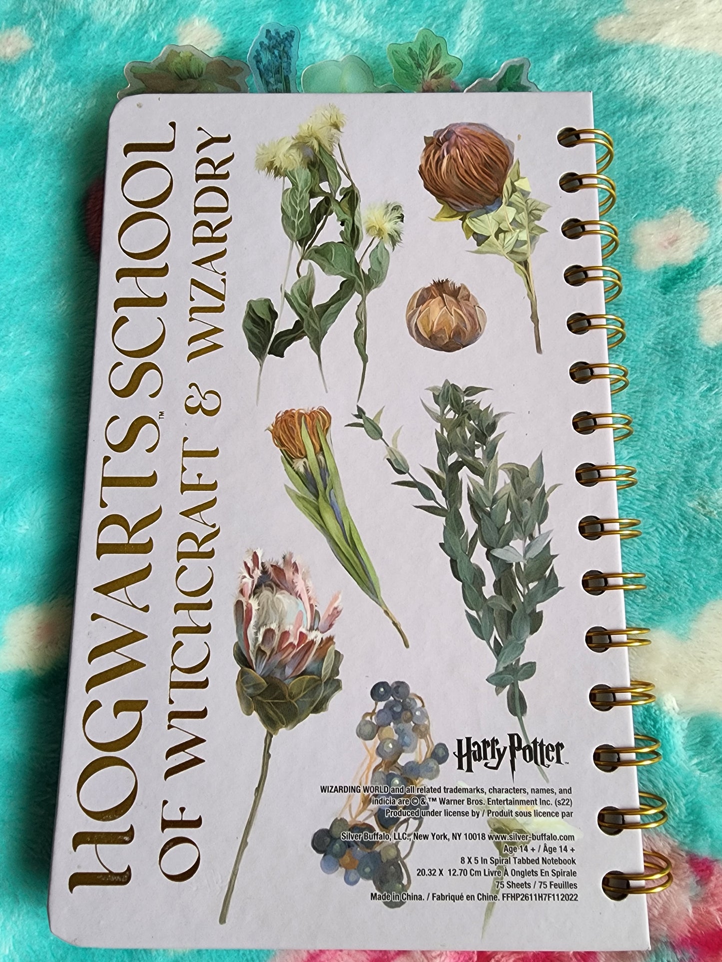 Harry Potter Herbology Notebook