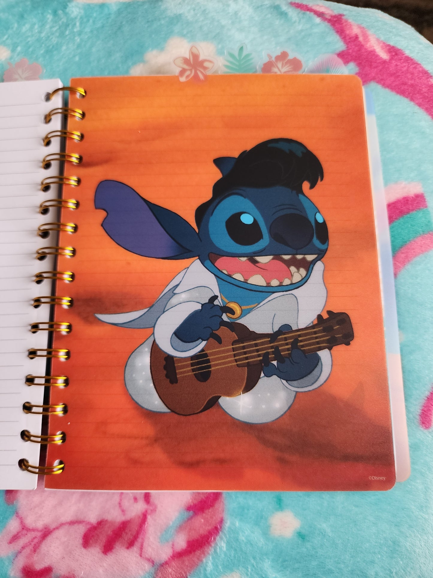 Disney Stitch as Elvis Nootbook