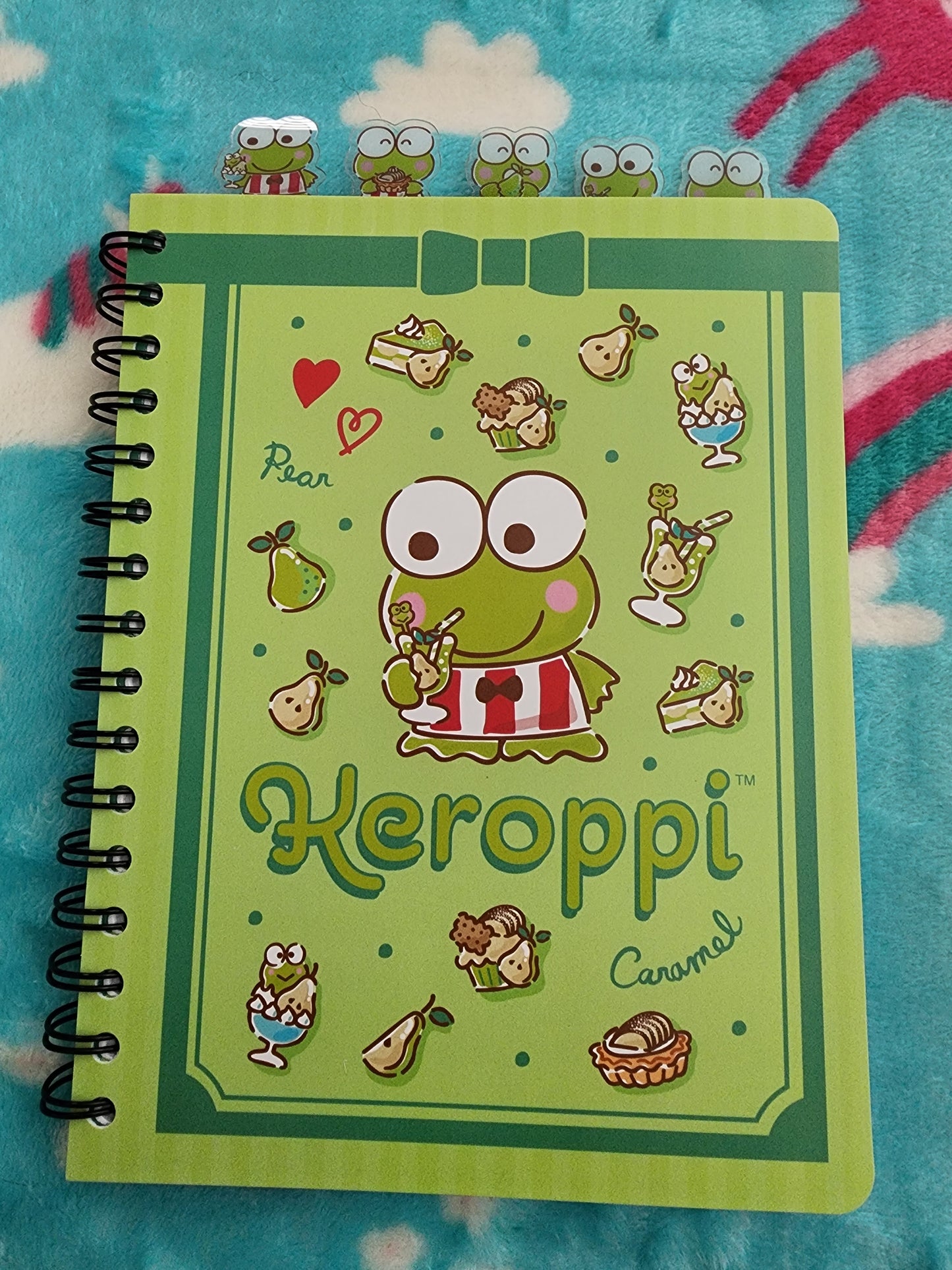 Keroppi from Hello Kitty Notebook