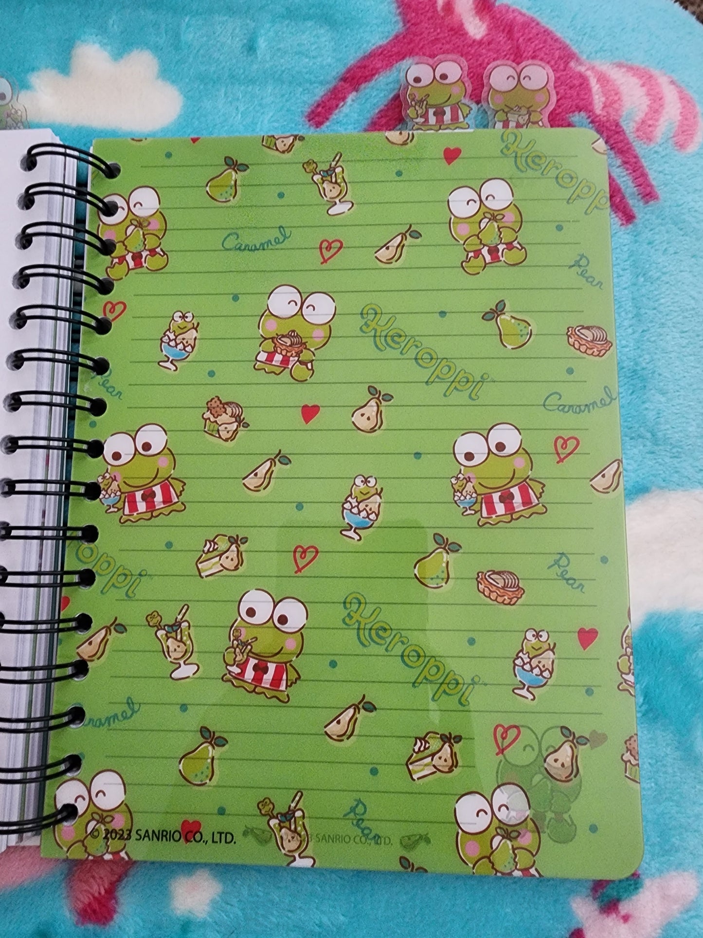 Keroppi from Hello Kitty Notebook