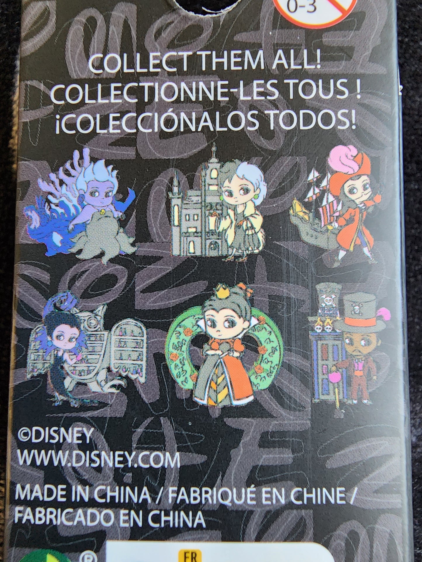 Loungefly Disney Villains Chibi Mystery Pin Box