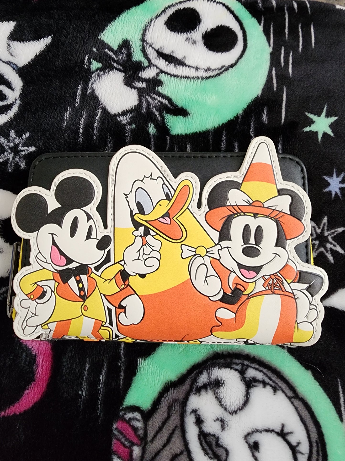 Loungefly Disney Mickey Mouse and Friends Candy Corn Wallet