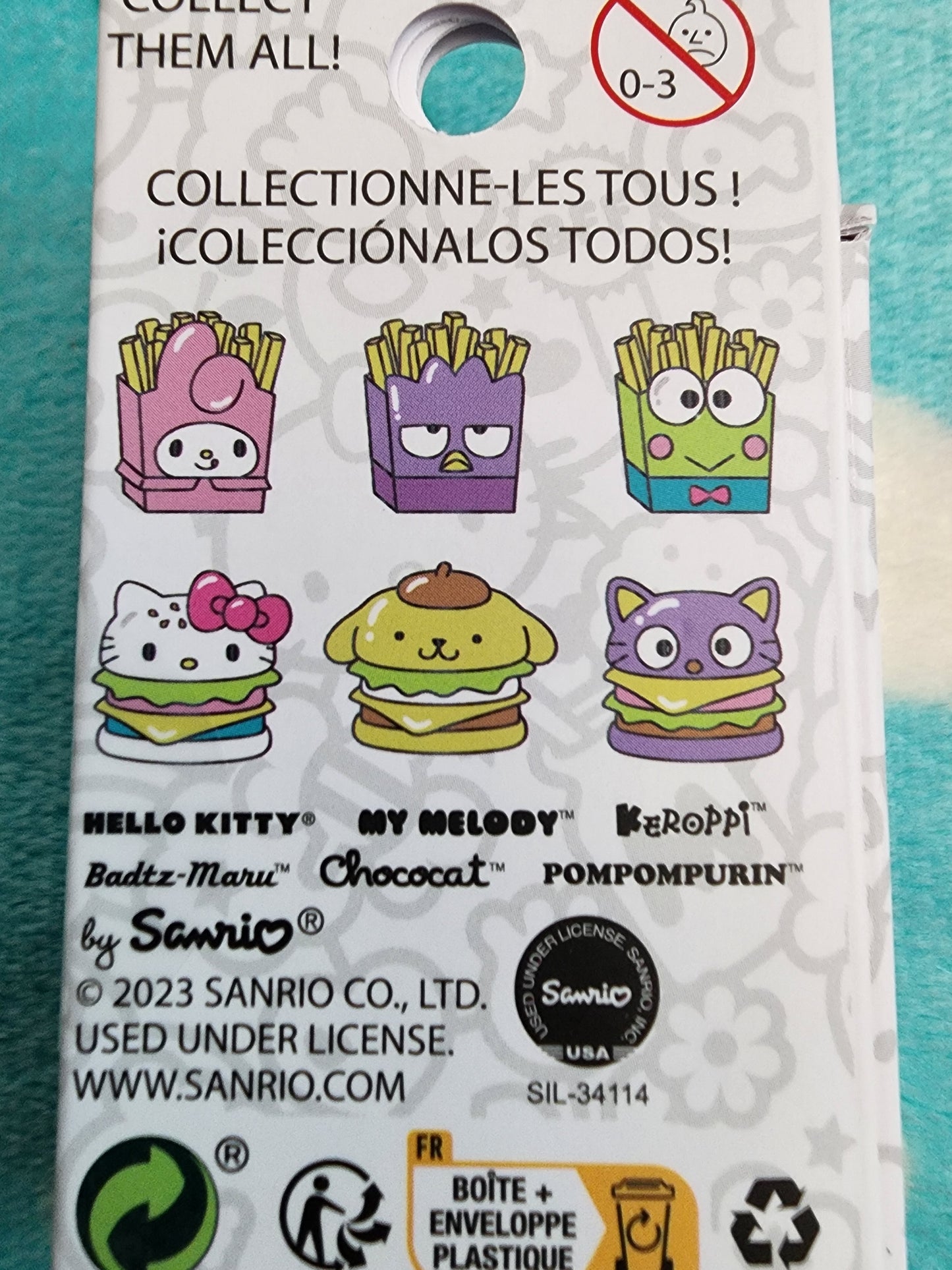 Loungefly Hello Kitty and Friends Food Time Mystery Pins