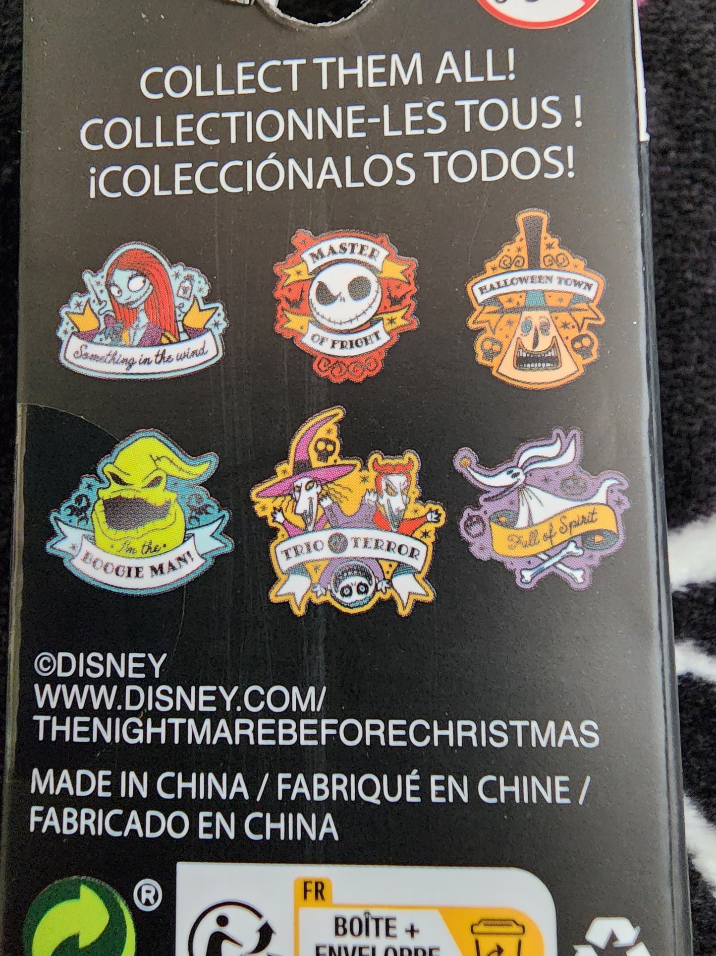 Nightmare Before Christmas Tattoo Mystery Pins