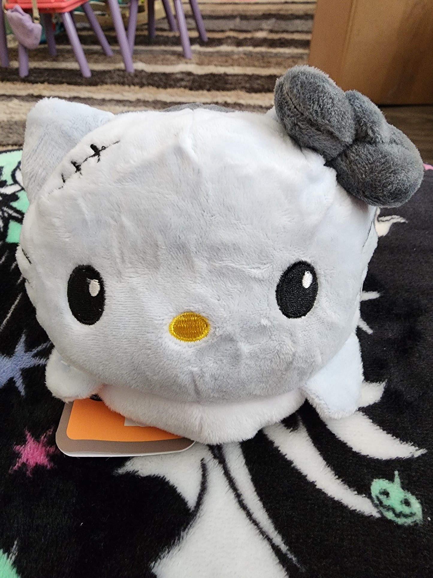 Hello Kitty Mummy to Monster Flip Plush