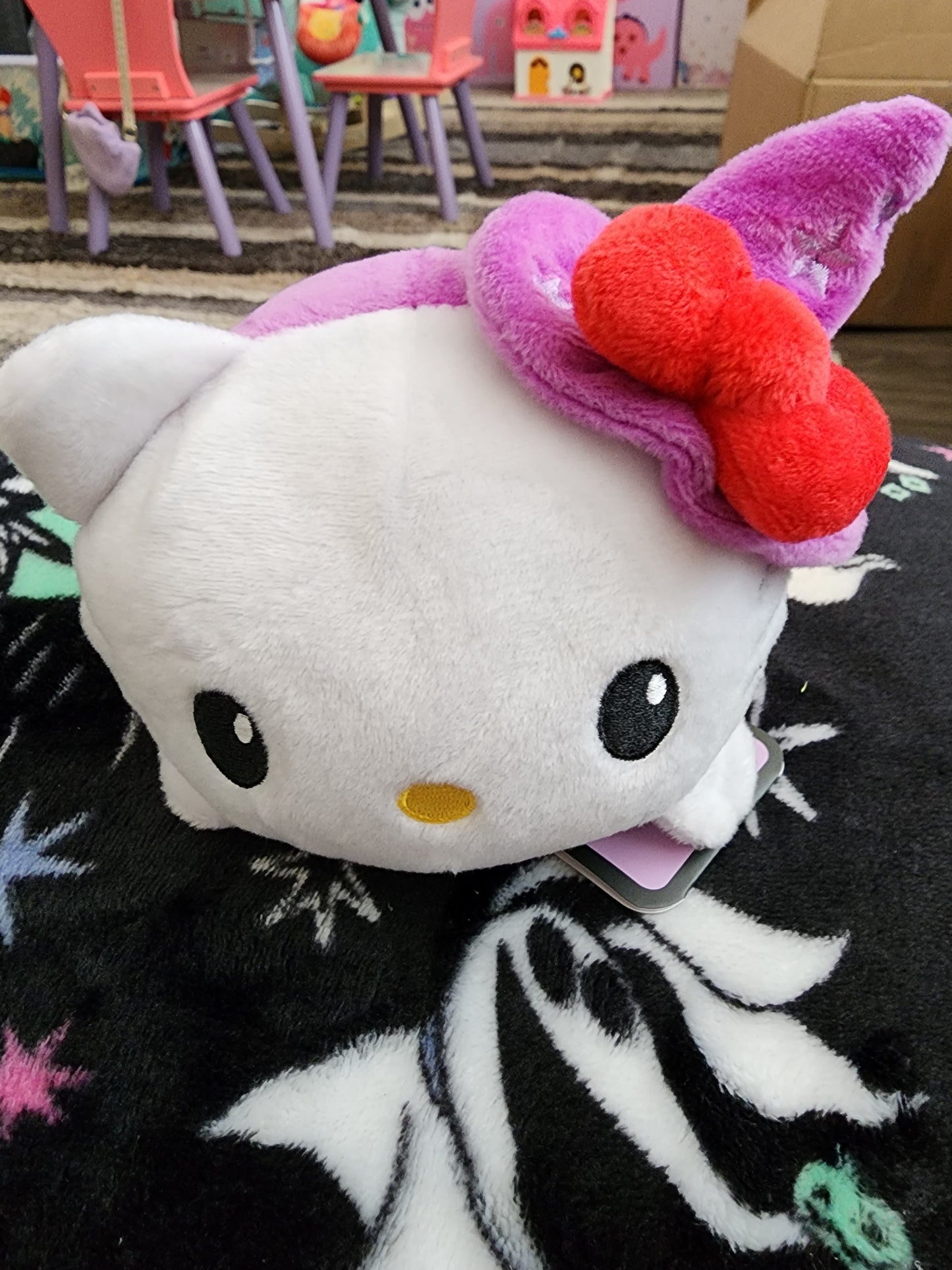 Hello Kitty Witch to Bat Flip Plush