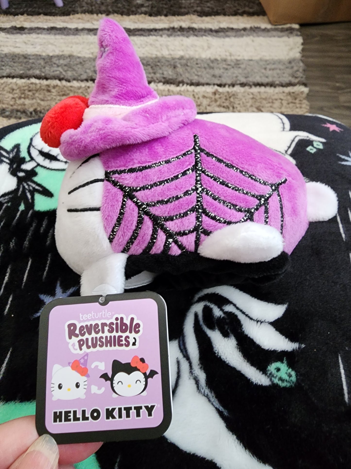 Hello Kitty Witch to Bat Flip Plush