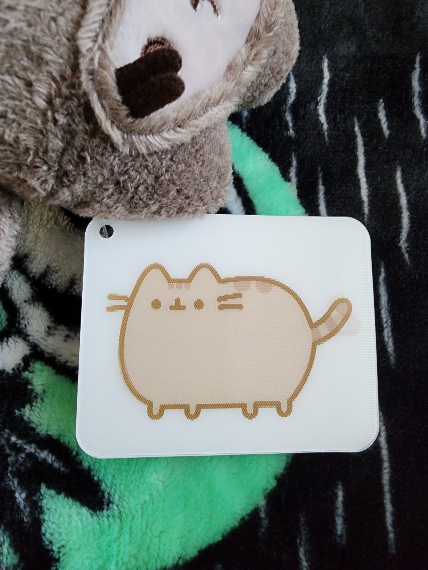 Pusheen Cat as a Bat Halloween Plush