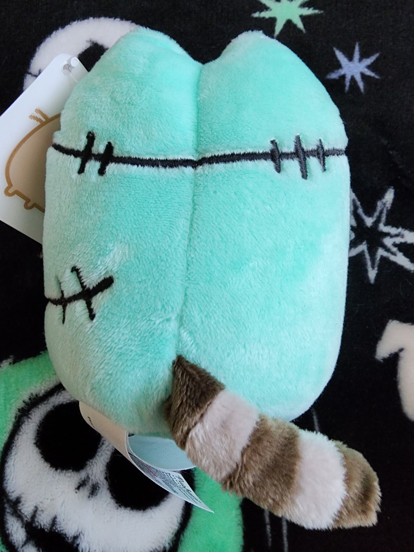 Pusheen Cat as Frankenstein Halloween Plush