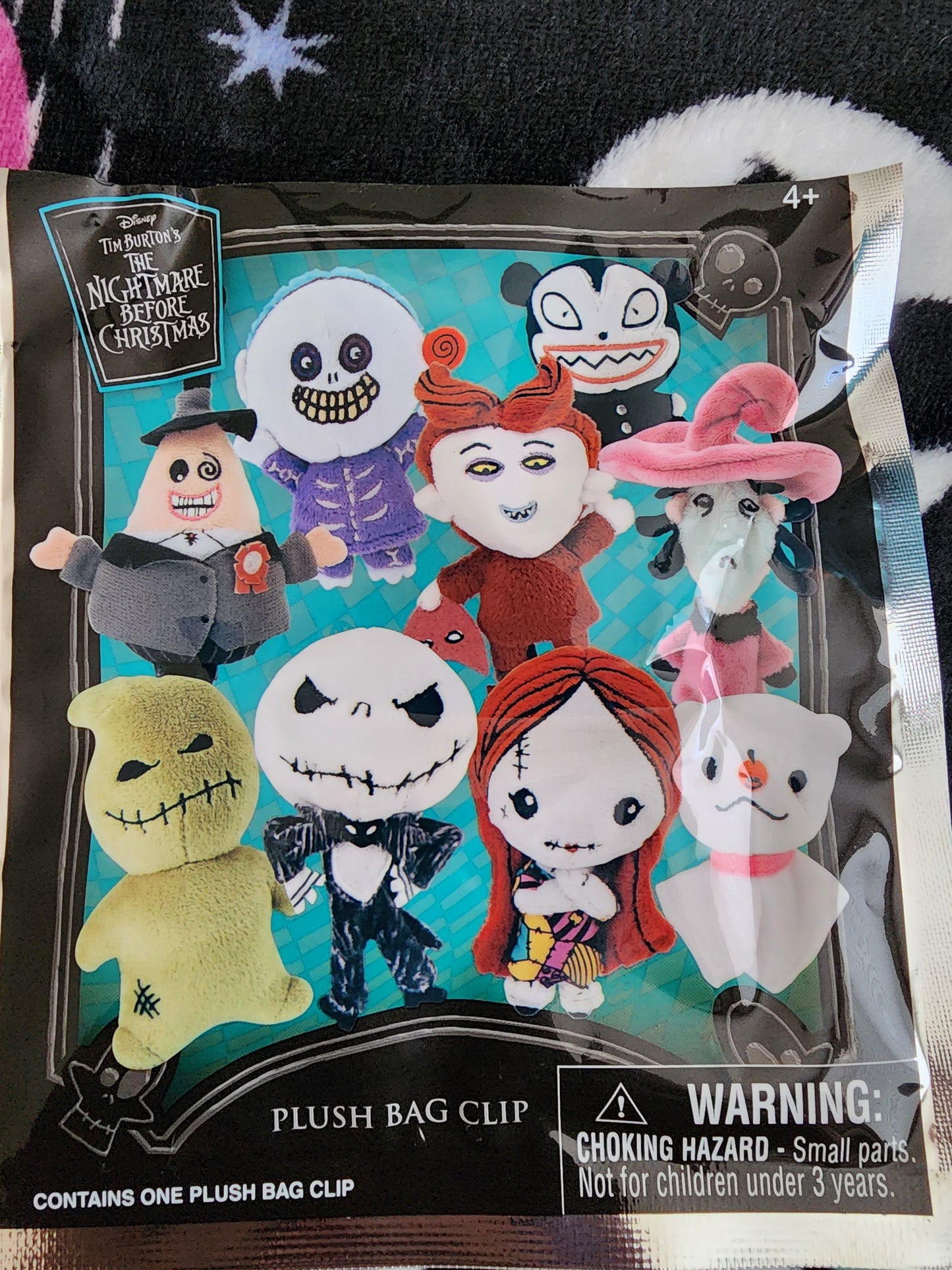 Disney Nightmare Before Christmas Mystery Plush Bag Clips