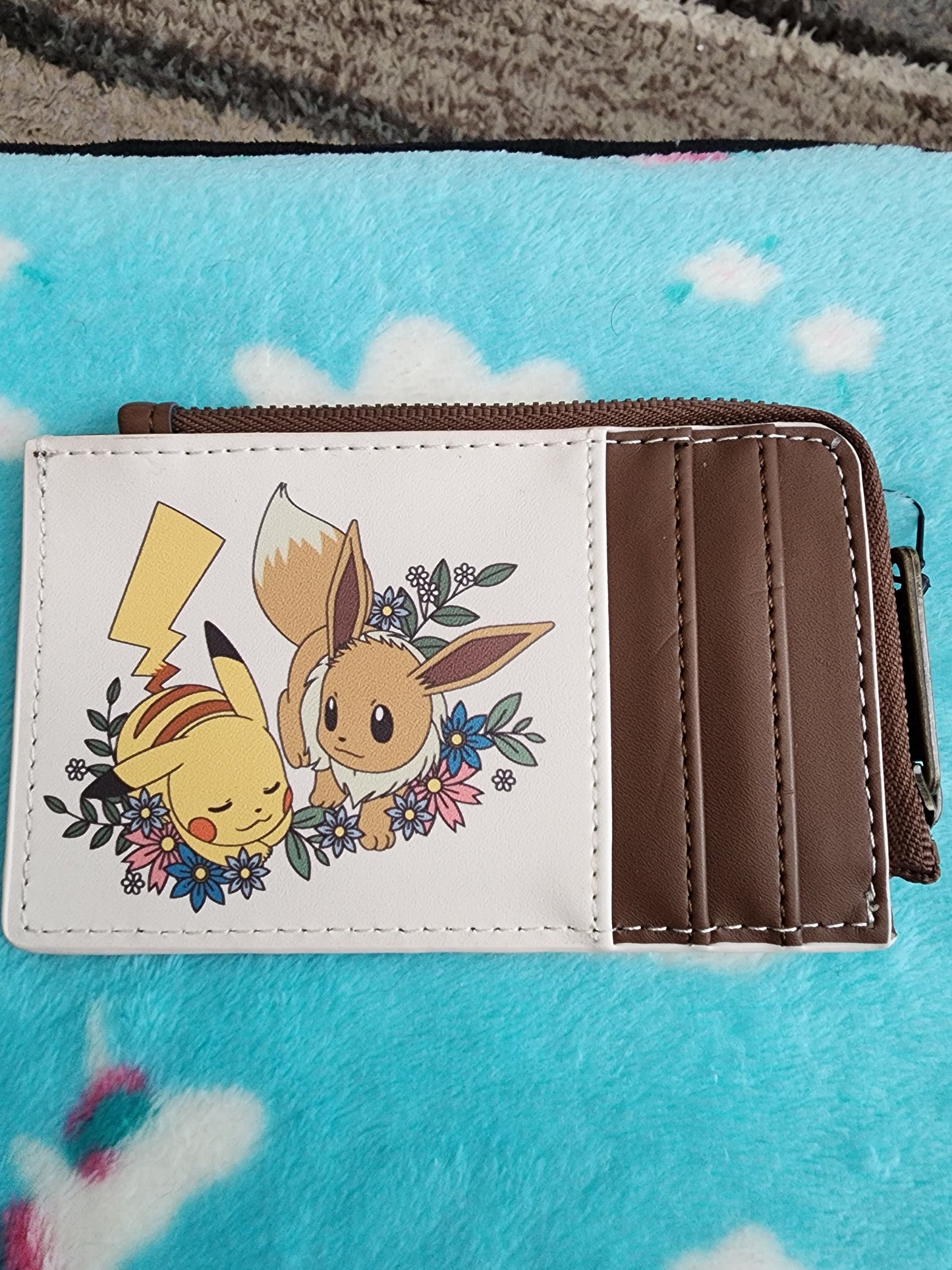 Loungefly Pokemon Evee and Pikachu Card Holder