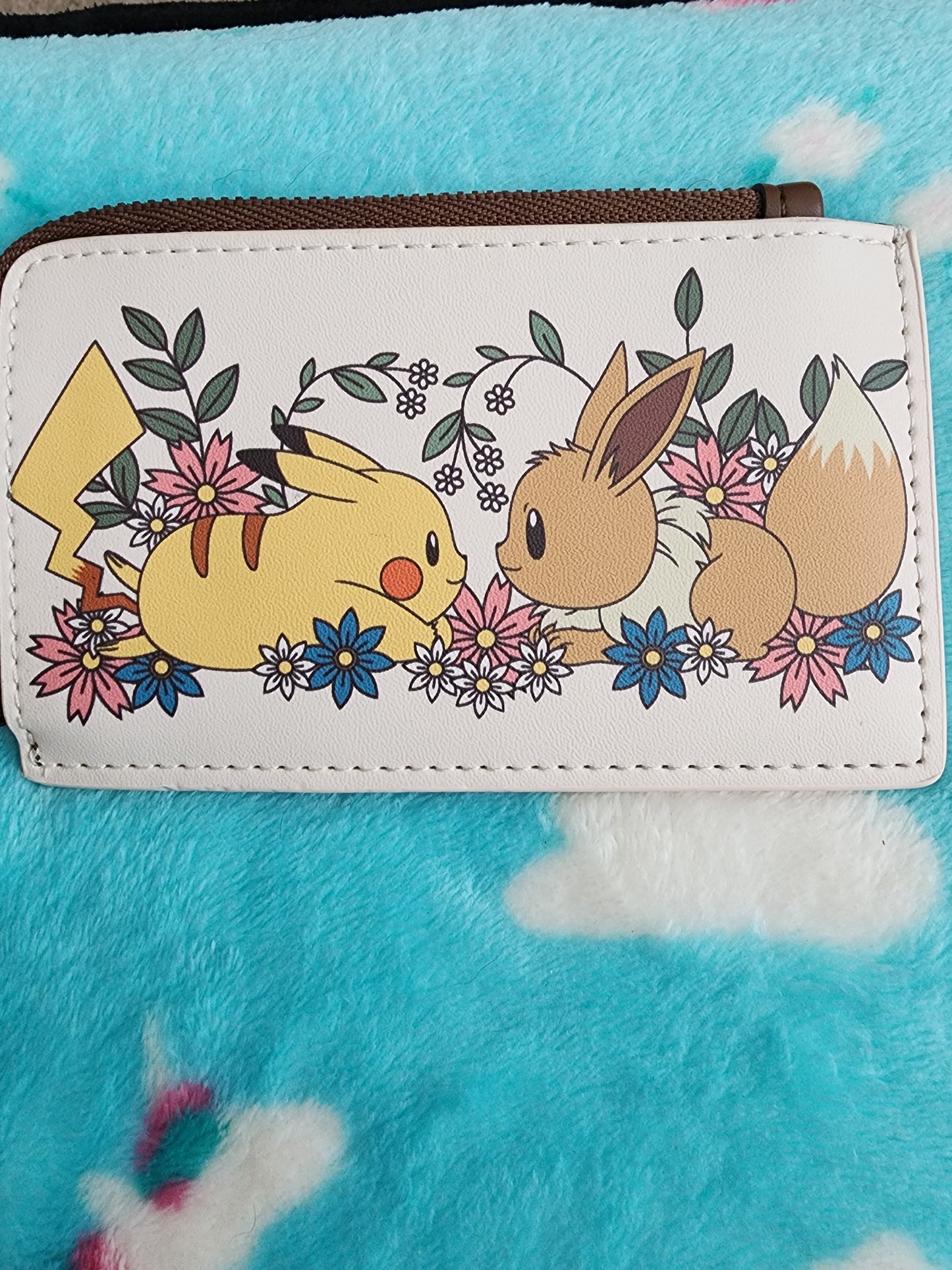 Loungefly Pokemon Evee and Pikachu Card Holder