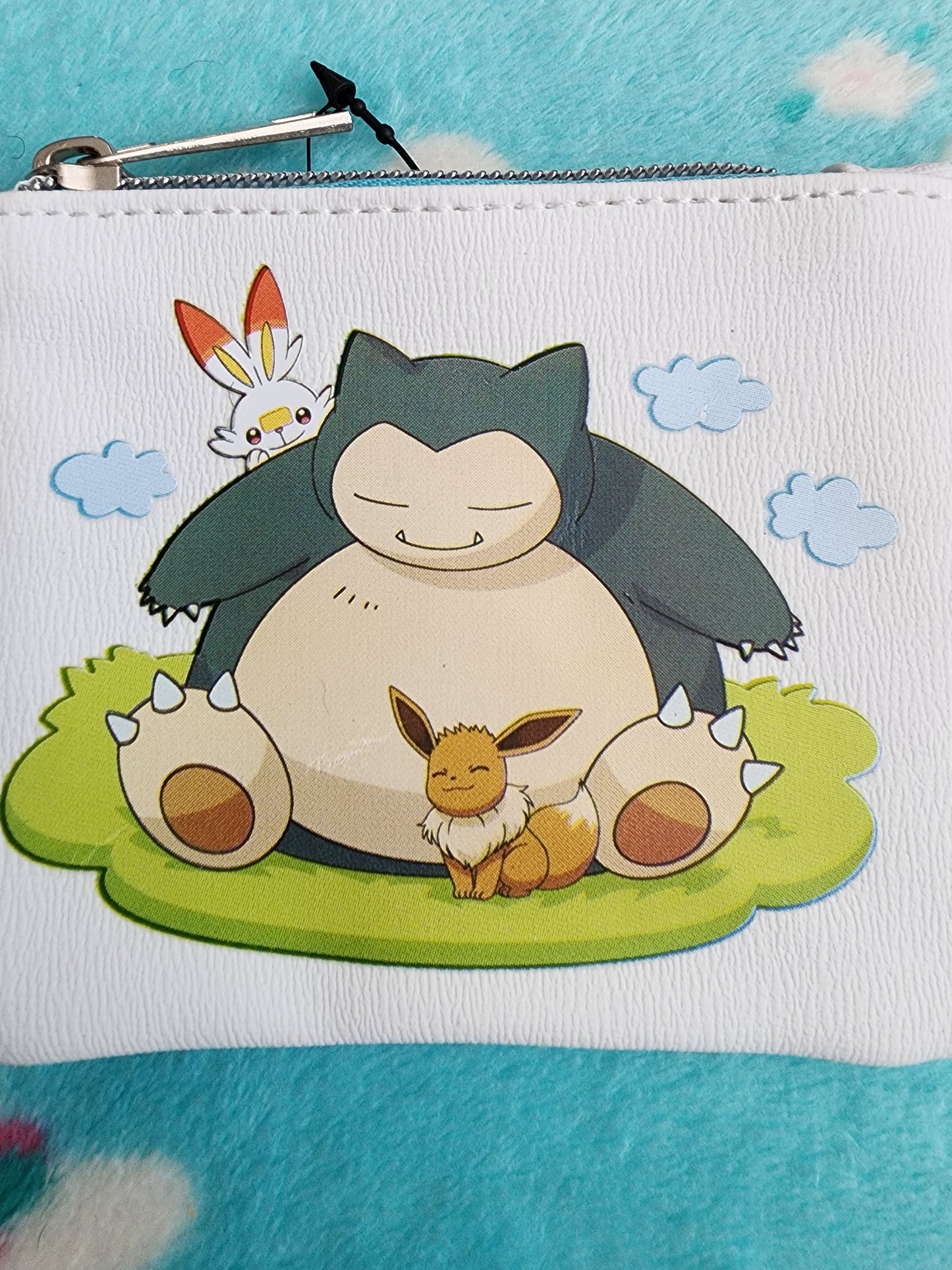 Pokemon Snorlax and Evee Coin Purse