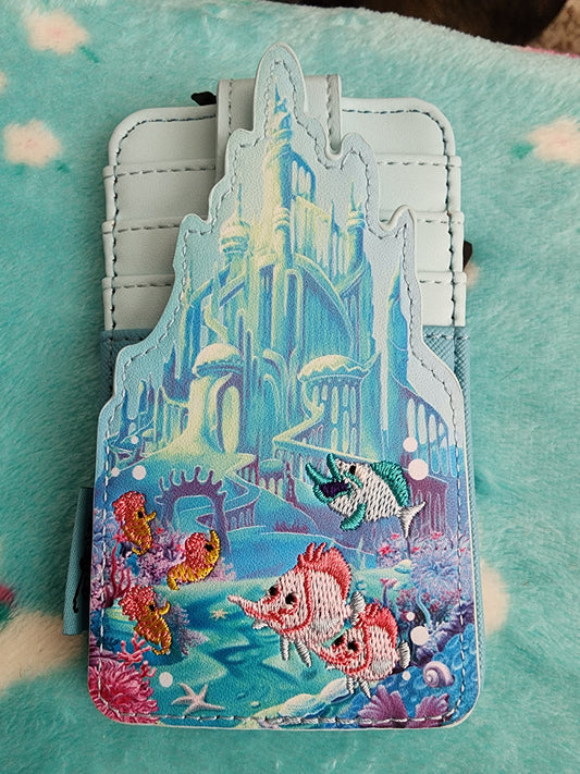 Loungefly Disney Little Mermaid Castle Card Holder