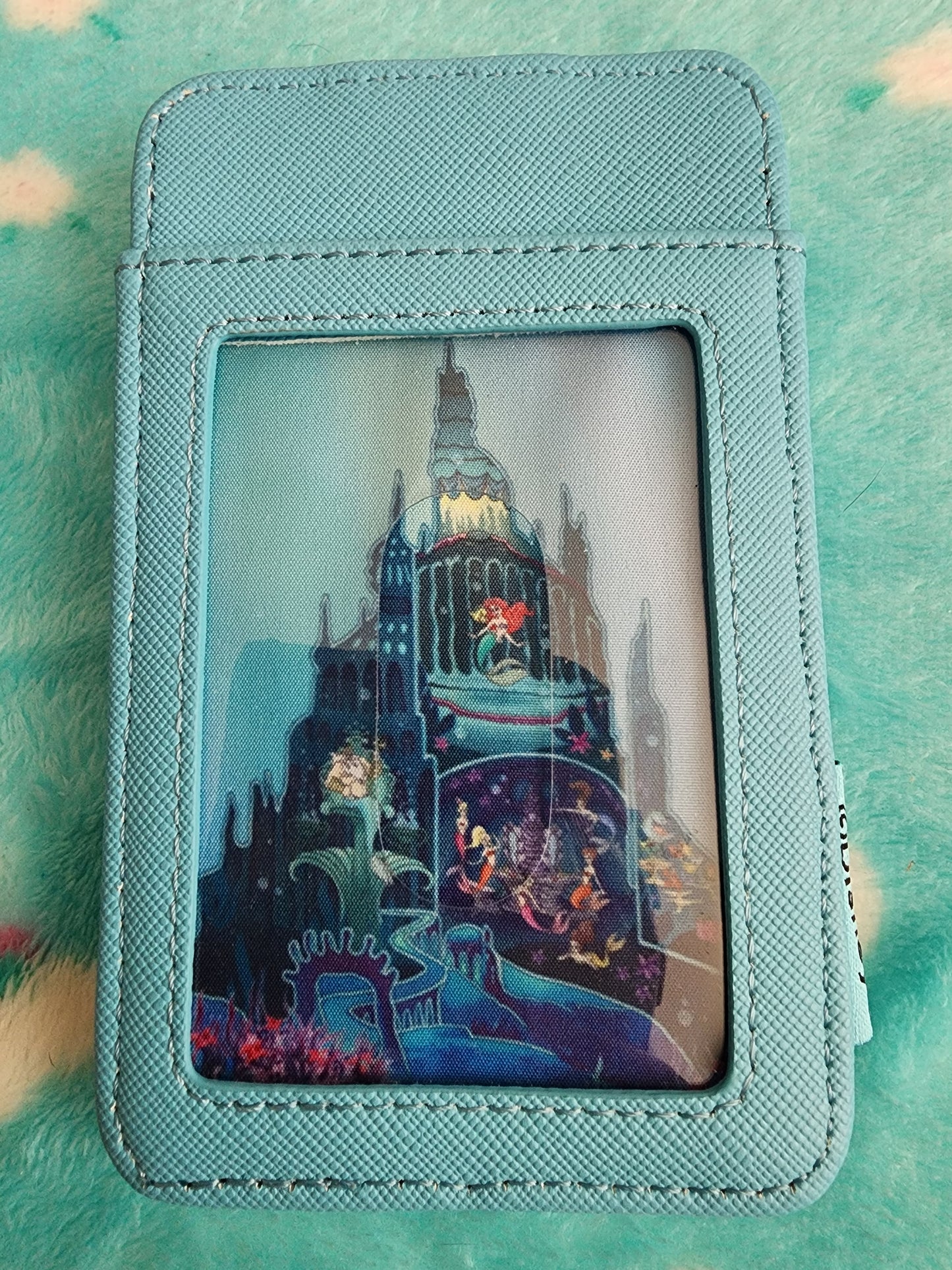 Loungefly Disney Little Mermaid Castle Card Holder