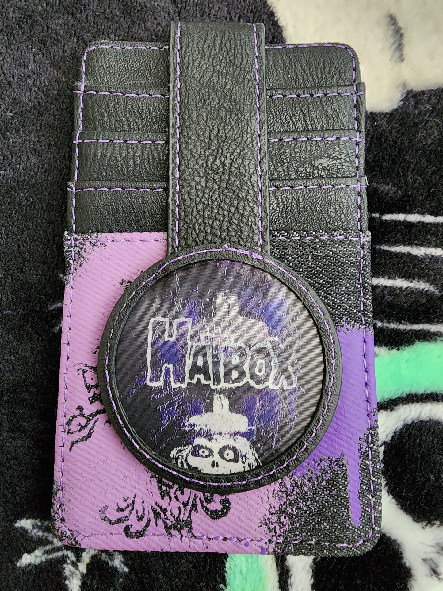 Disney Haunted Mansion Hatbox Ghost Card Holder