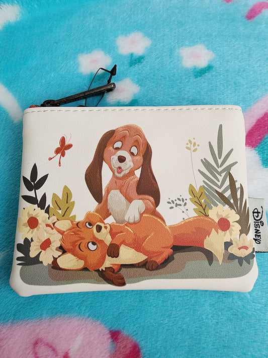 Loungefly Disney Fox and the Hound Coin Purses