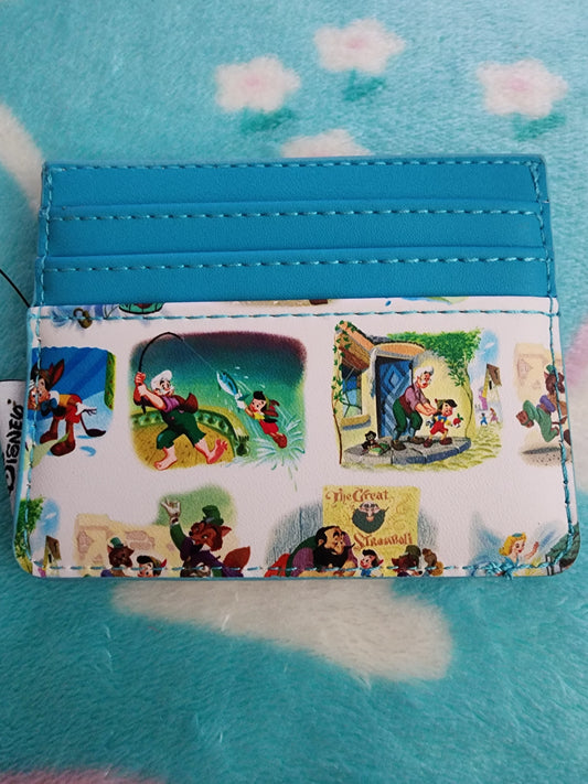 Loungefly Disney Pinocchio Movie Scenes Card Holder